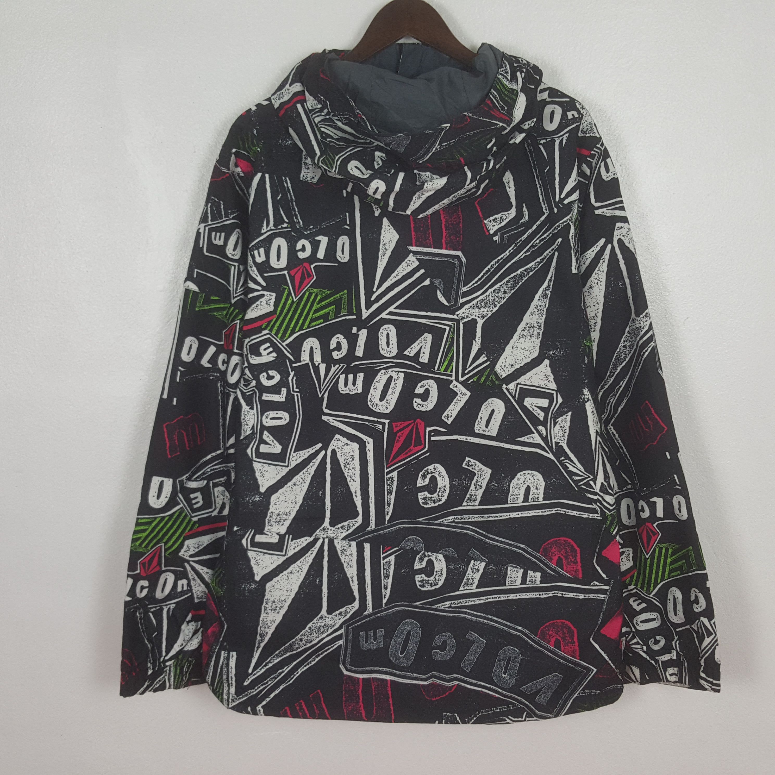 Volcom Vintage Volcom Ski Fullprinted Jacket Hoodie Size US M / EU 48-50 / 2 - 3 Thumbnail