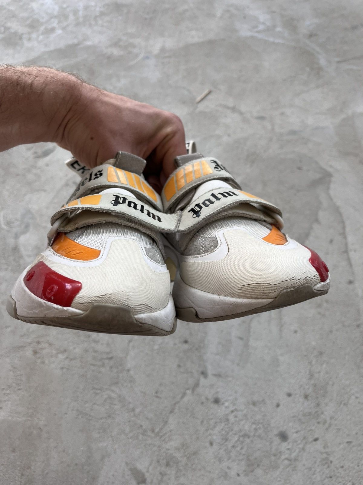 Palm Angels Vintage Hype Palm Angels Women’s Velcro Sneakers rare Y2K Size US 7 / IT 37 - 16 Thumbnail