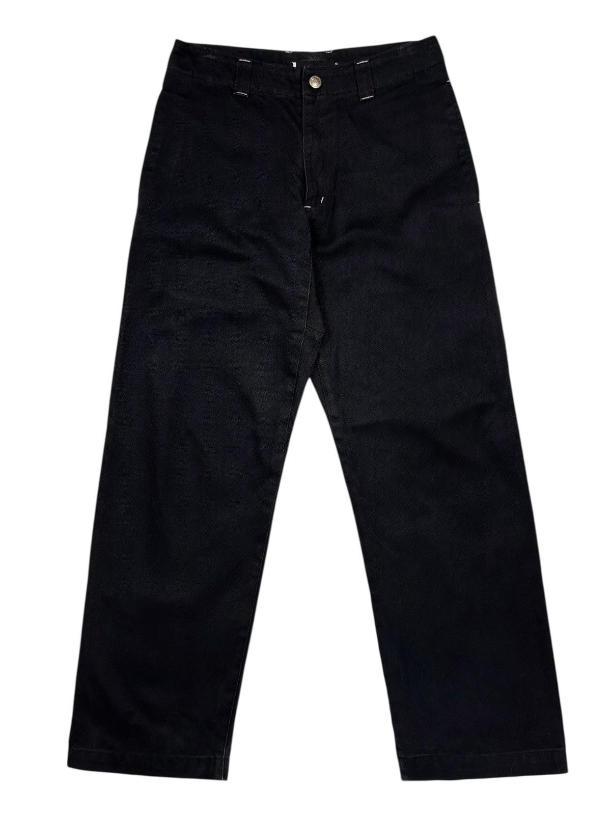 Japanese Brand 2000s LIFEUNDERZEN DRAGON PRINTED CANVAS SKATEPANTS Size US 29 - 3 Thumbnail