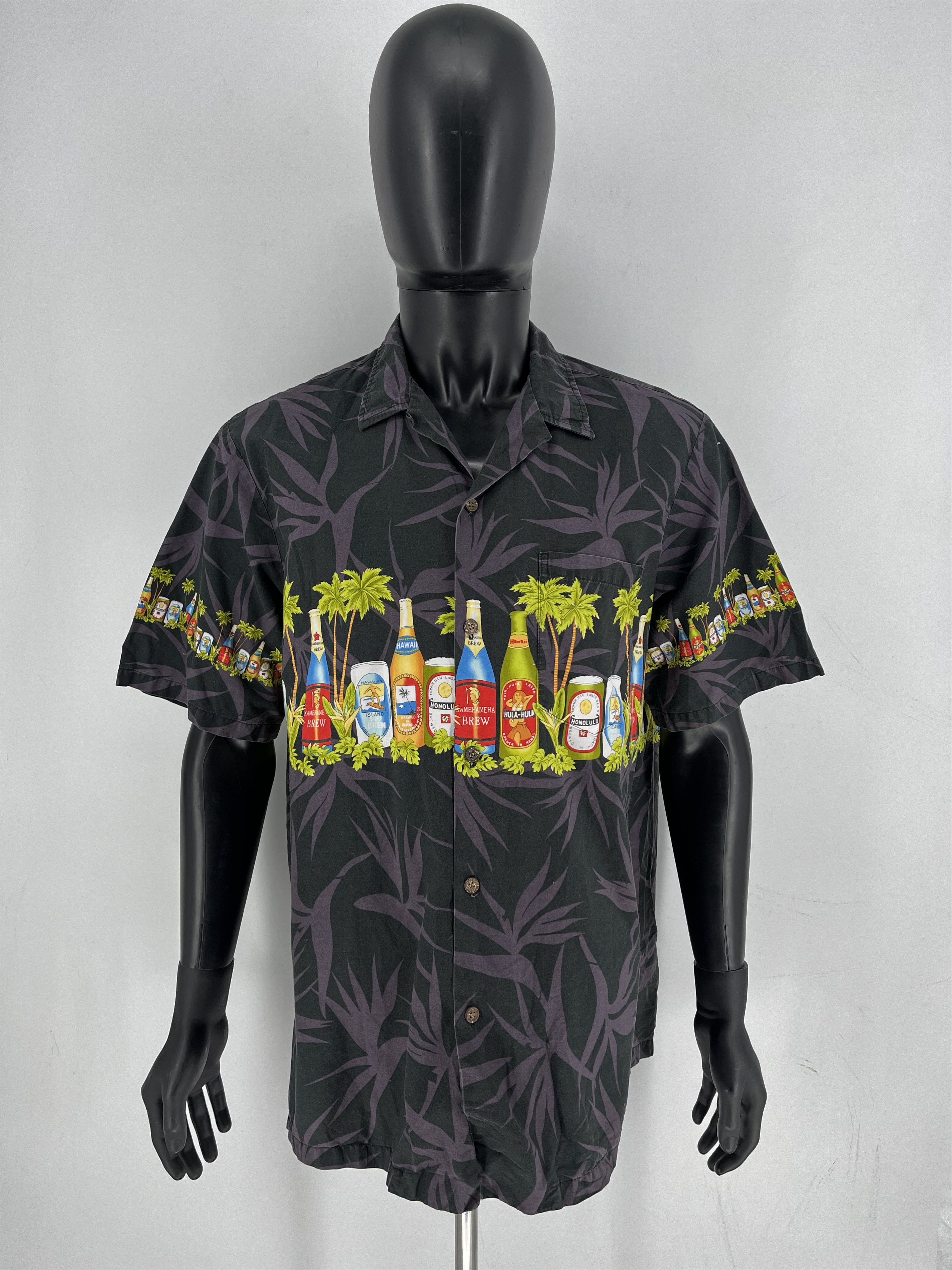 Vintage Vintage RJC Hawaii Made Cotton Hawaiian Camp Collar Shirt Size US XL / EU 56 / 4 - 2 Thumbnail