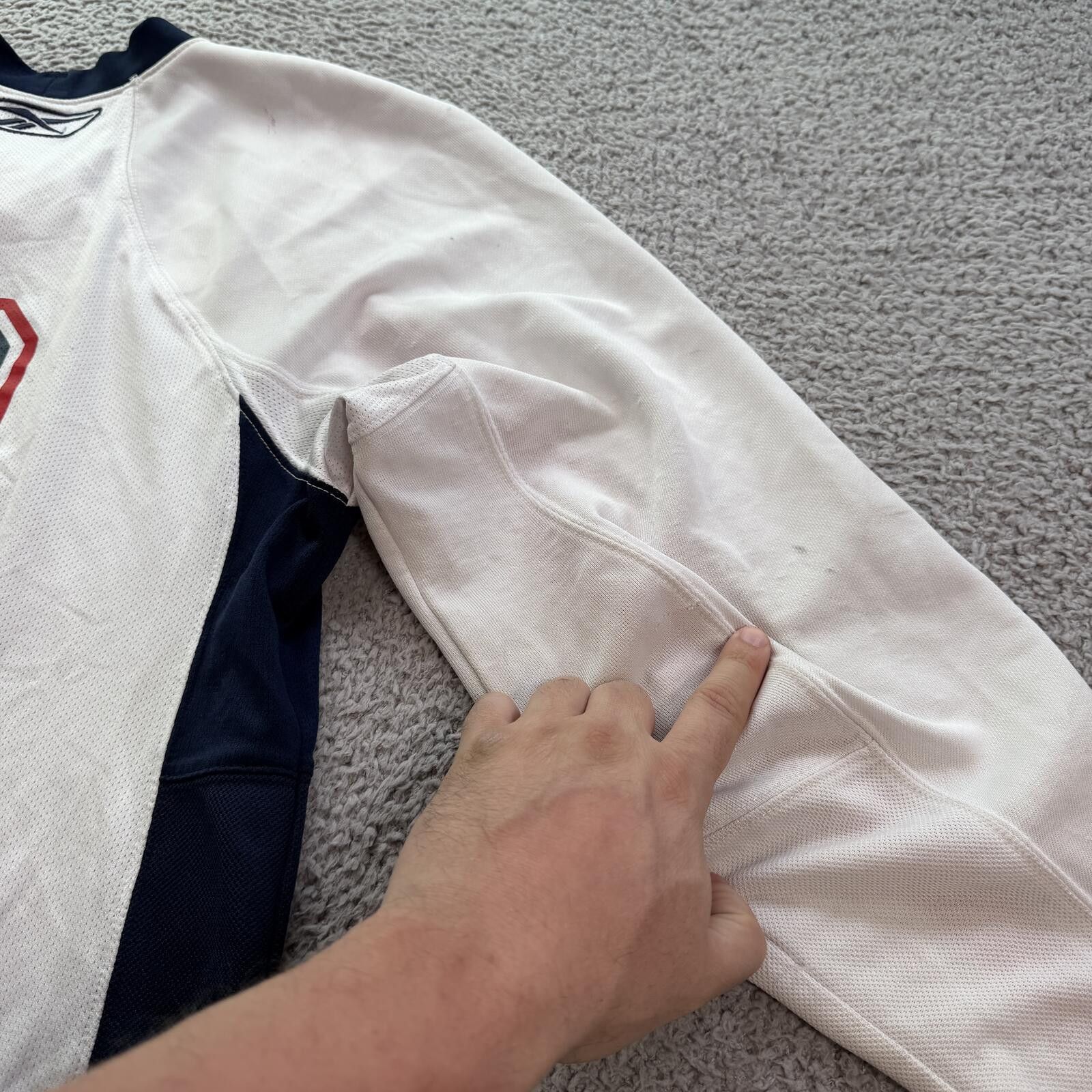 Reebok Vintage Reebok Springfield Capitals Hockey Jersey Youth XL Size ONE SIZE - 8 Thumbnail