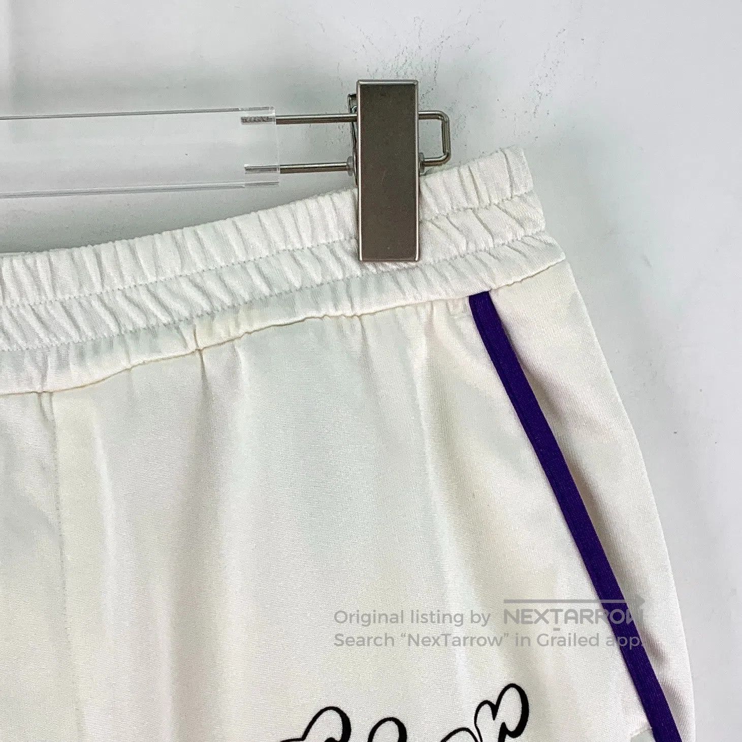 Dior Dior size M White letter print elastic waist casual shorts Size 25" / US 0 / IT 36 - 3 Thumbnail