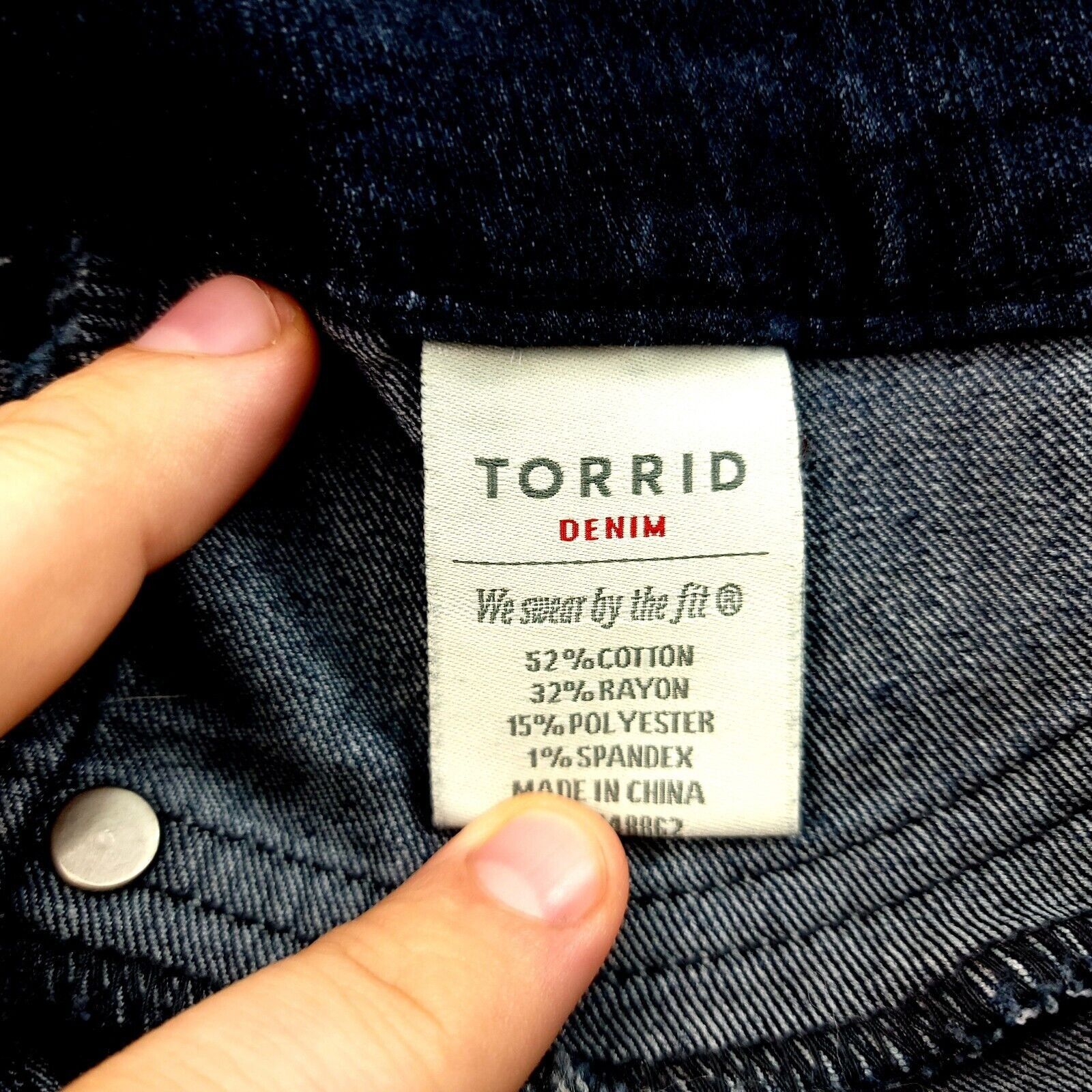 Torrid Torrid Denim Dark Blue High Rise Jegging Jeans Size 18S 37/2 Size 40" / US 18 - 7 Thumbnail