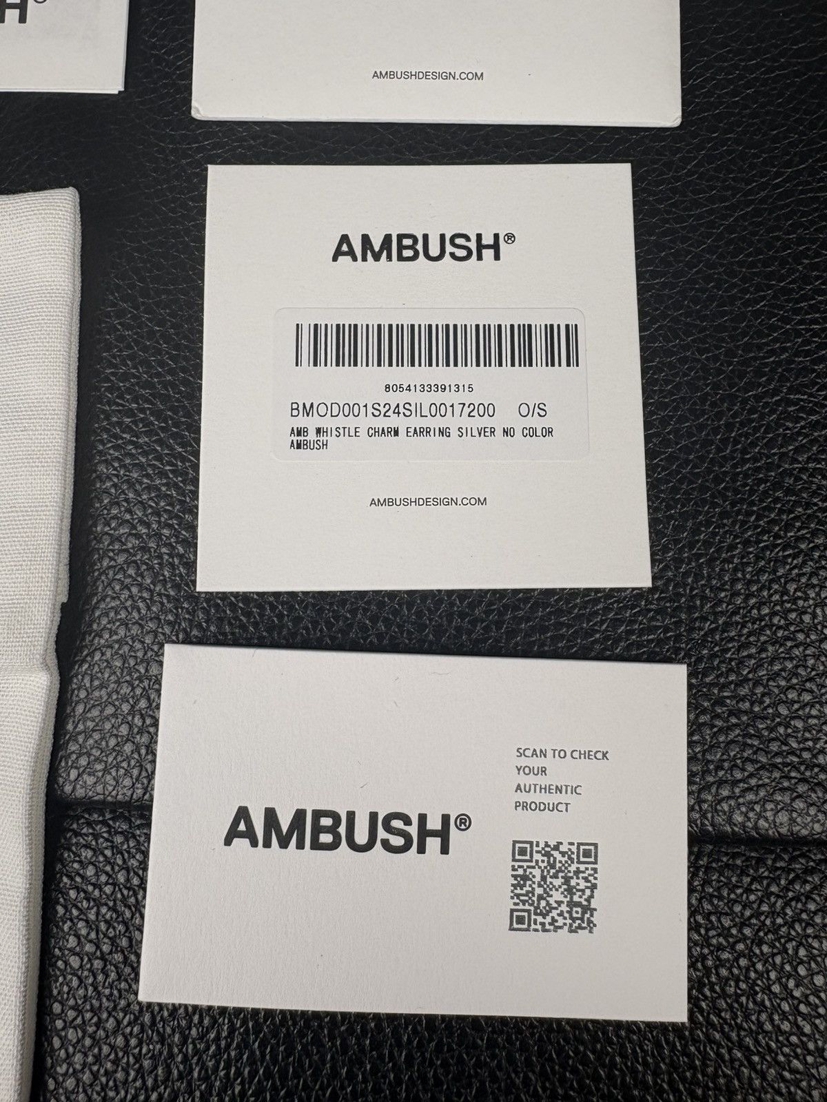 Ambush Design AMBUSH Whistle drop earring 925 silver Size ONE SIZE - 6 Thumbnail