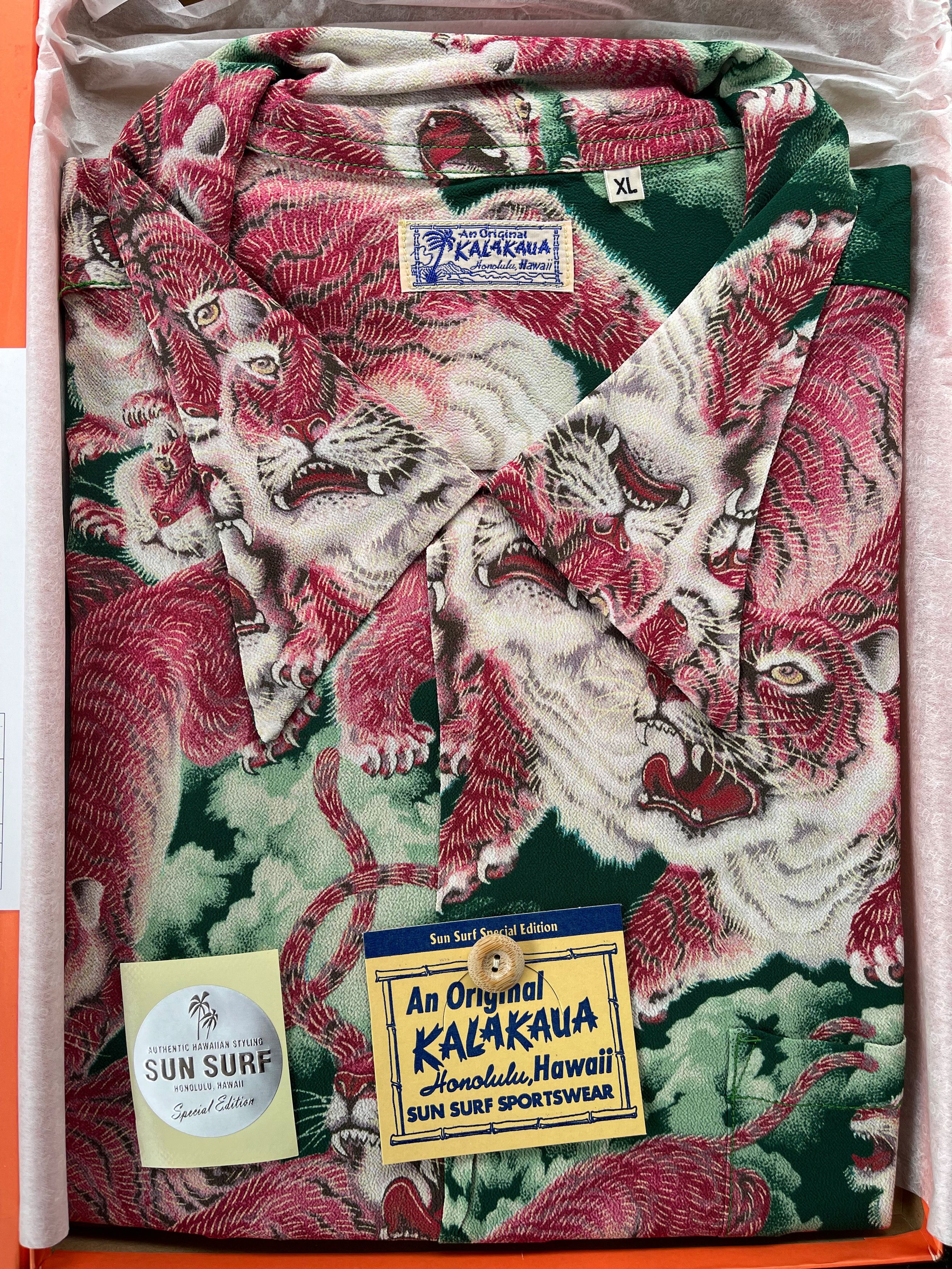 Other SUN SURF SPECIAL EDITION LIMITED "The Hundred Tigers#1 Size US XL / EU 56 / 4 - 4 Thumbnail