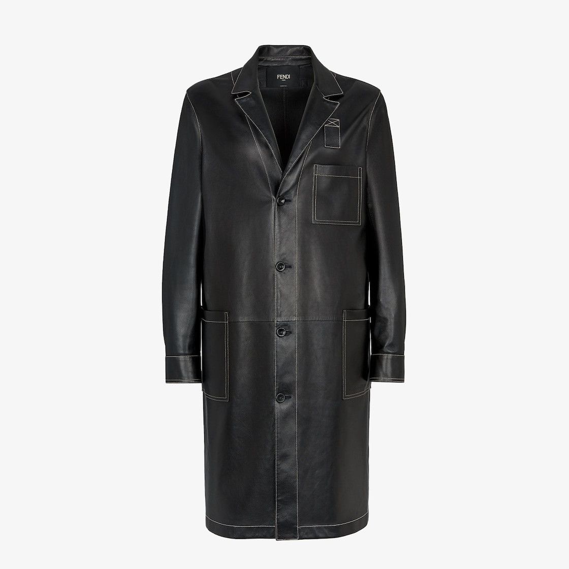 Fendi o1s1wg110925 Coat in Black Size US XL / EU 56 / 4 - 1 Thumbnail