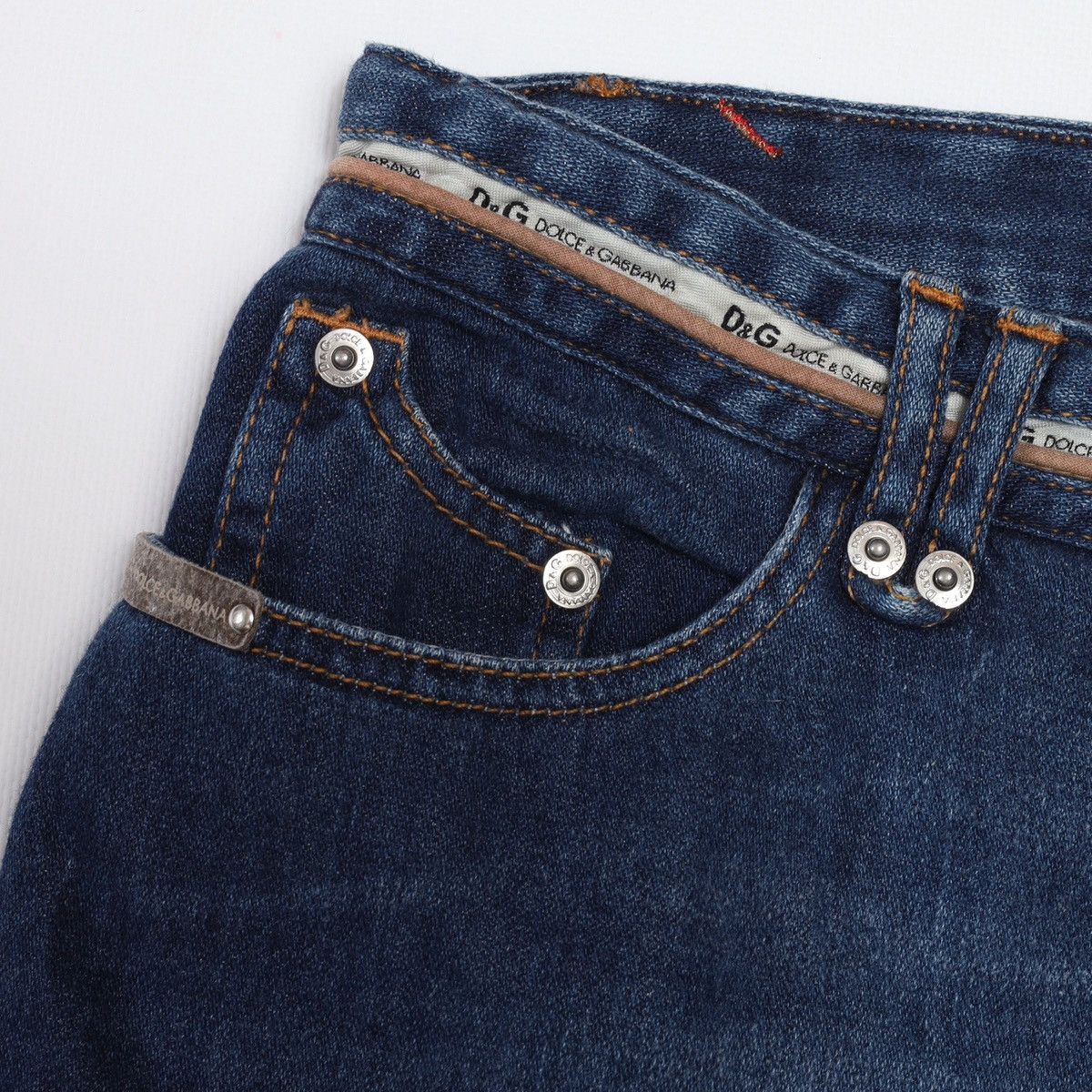 Dolce & Gabbana Dolce Gabbana Denim Jeans Mini Skirt Pocket y2k Size 28" / US 6 / IT 42 - 4 Thumbnail