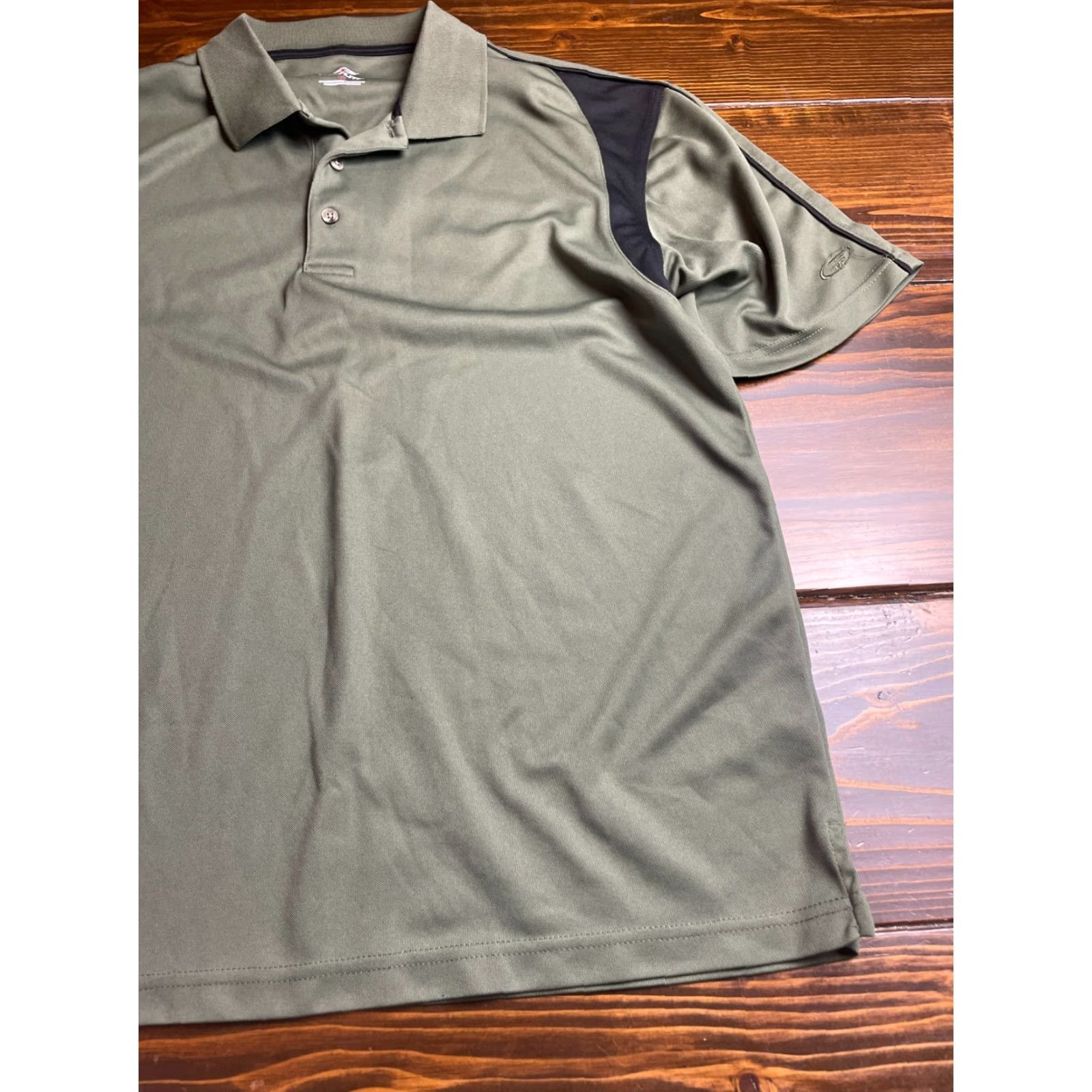 Vintage Top Flite Shirt, Men's Large, Polo Shirt, Short Sleeve, Green, Golf, Casual, Regular Fit, Brand Top Flite, Polo, Men, Golf Shirt, Top Flite Shirt Size US L / EU 52-54 / 3 - 3 Thumbnail