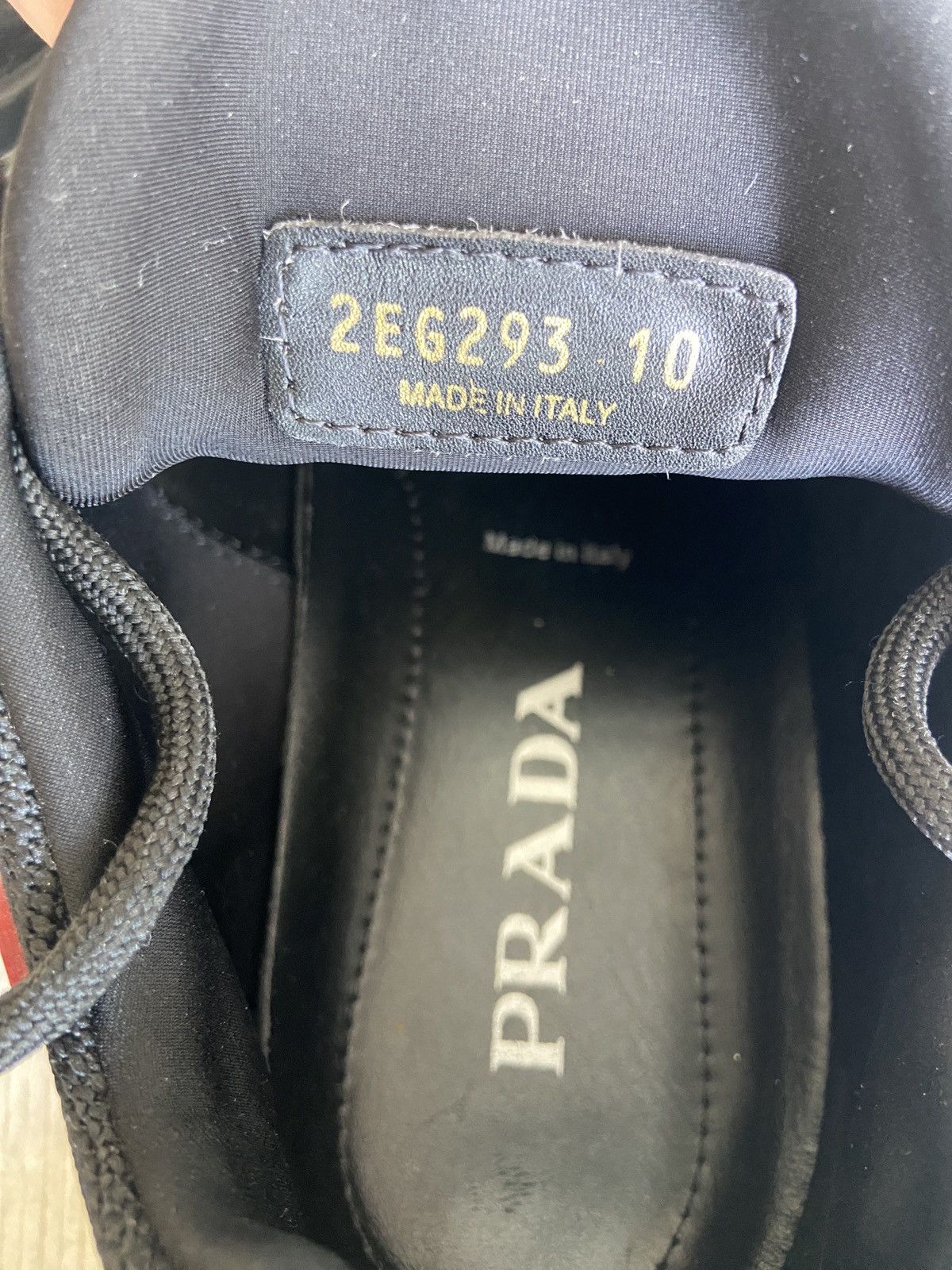 Prada Prada Cloudbust Thunder Knit Sneaker 'Scarlet' Size US 10 / EU 43 - 13 Thumbnail
