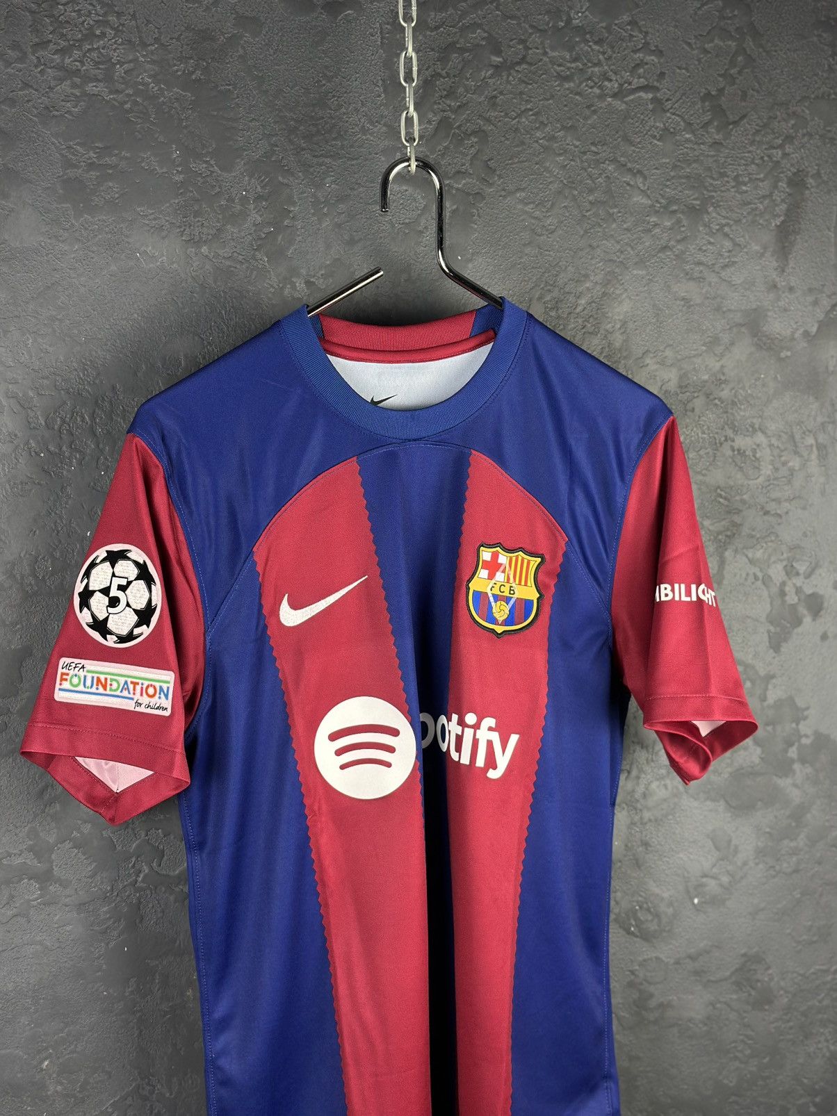 Other Fc Barcelona 10 Soccer Jersey 23/24 Home Champions League Size US M / EU 48-50 / 2 - 3 Thumbnail