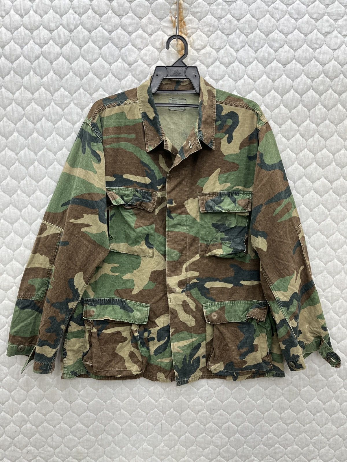 image of Steals VTG Usmc Military Jacket in Camo, Men's (Size Medium)