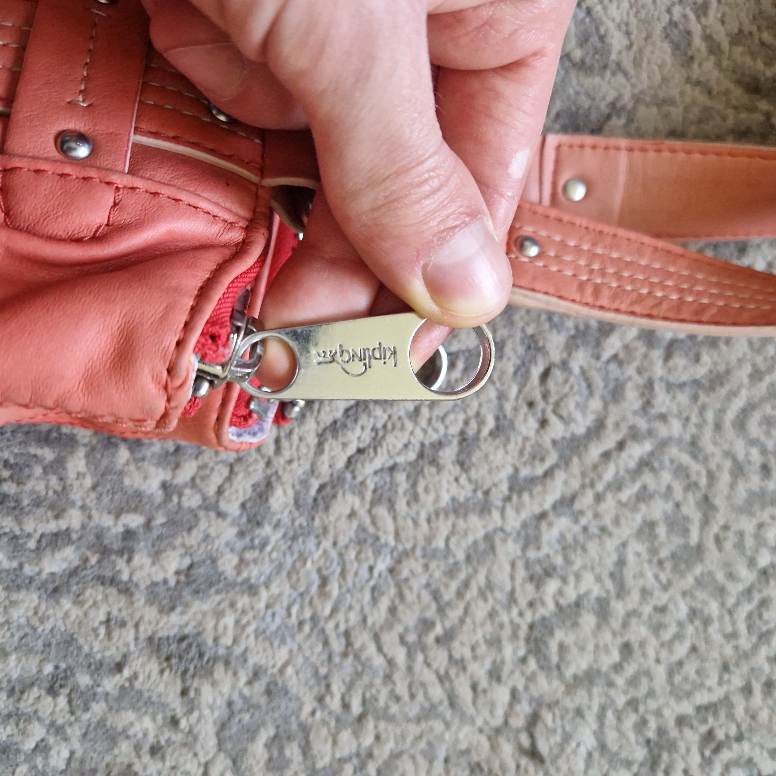 Vintage Kipling leather shoulder bag Size ONE SIZE - 3 Thumbnail