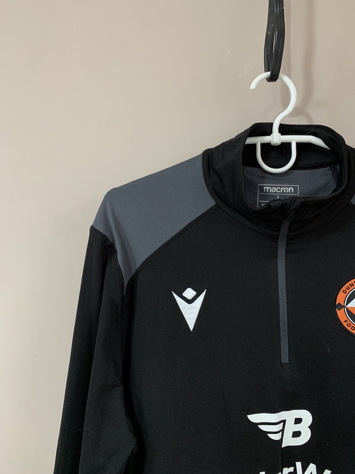Macron Dundee United Football Long Sleeve Shirt Macron Soccer Sz L Size US L / EU 52-54 / 3 - 3 Thumbnail
