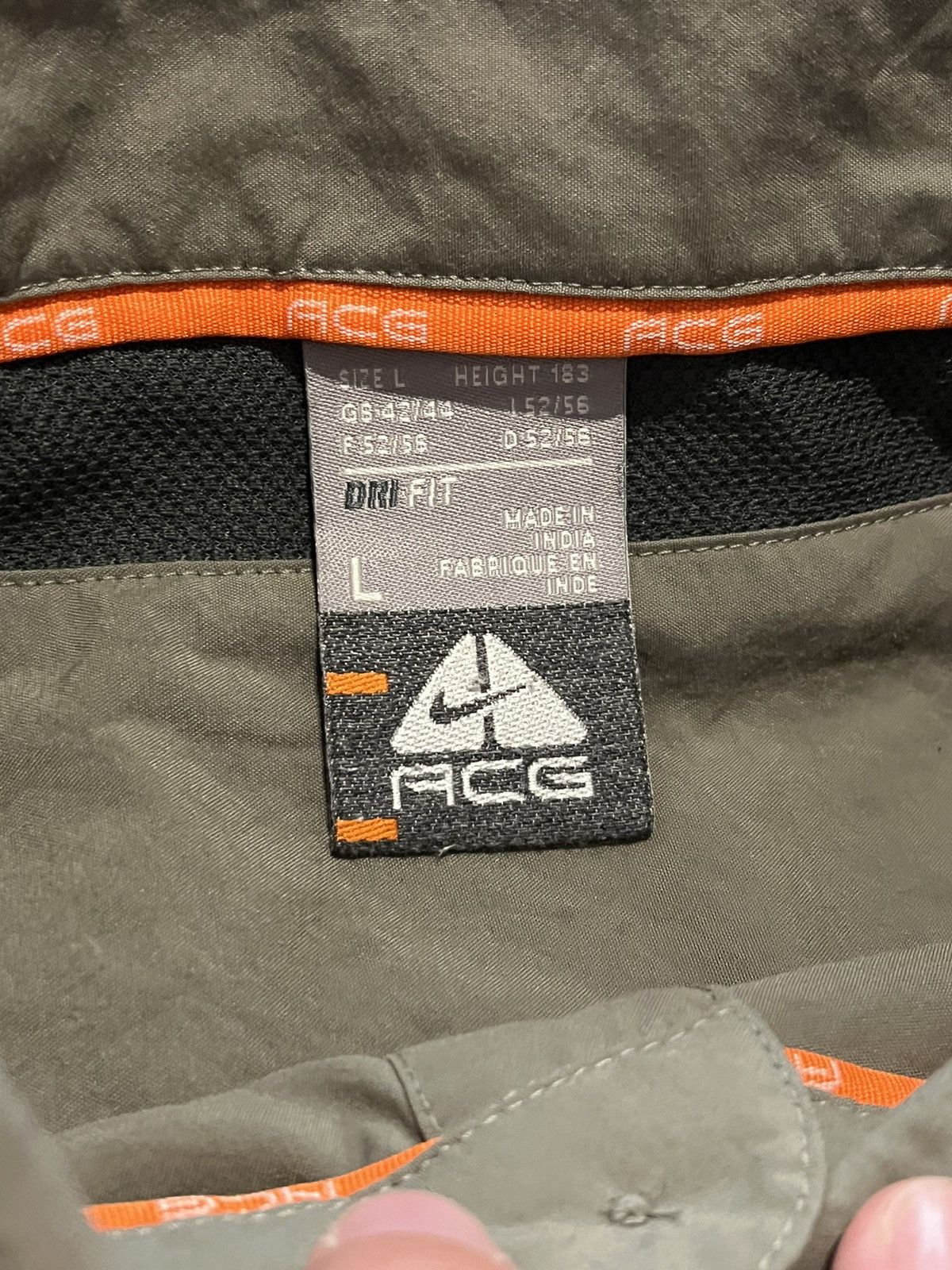 Nike × Nike ACG × Vintage Vintage Nike ACG Button Up Shirt Size US L / EU 52-54 / 3 - 5 Thumbnail