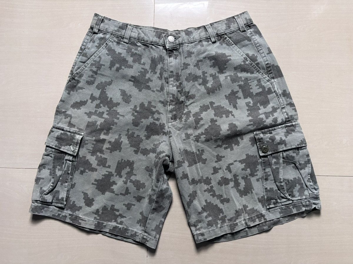 Stussy × Vintage Vintage 90s Stussy Camo shorts pants | Grailed