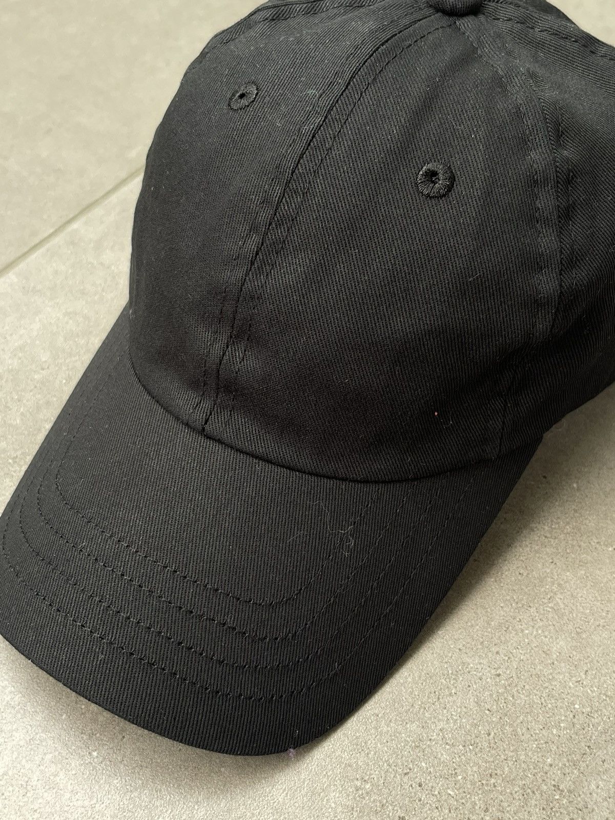 Sunnei !DS! SS23 Sunnei Black Baseball Hat Eiws Cap Size ONE SIZE - 8 Thumbnail