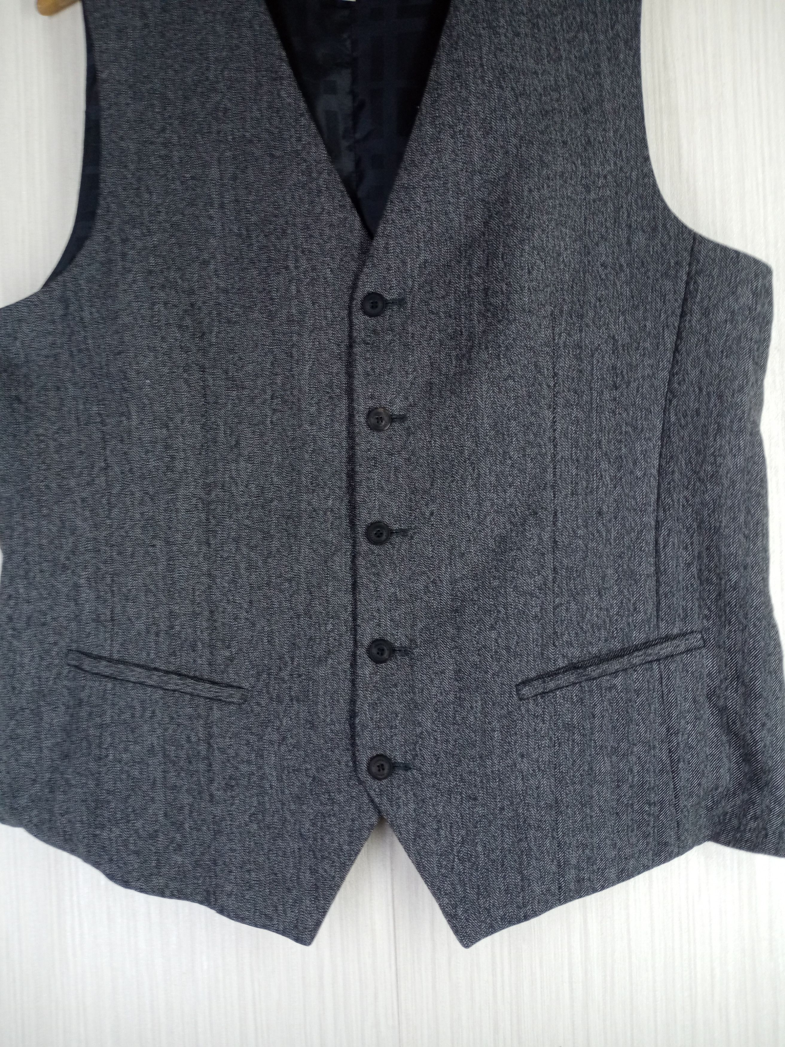 Burberry Rare Burberry London England Suit Vest Made in Italy Size US M / EU 48-50 / 2 - 3 Thumbnail