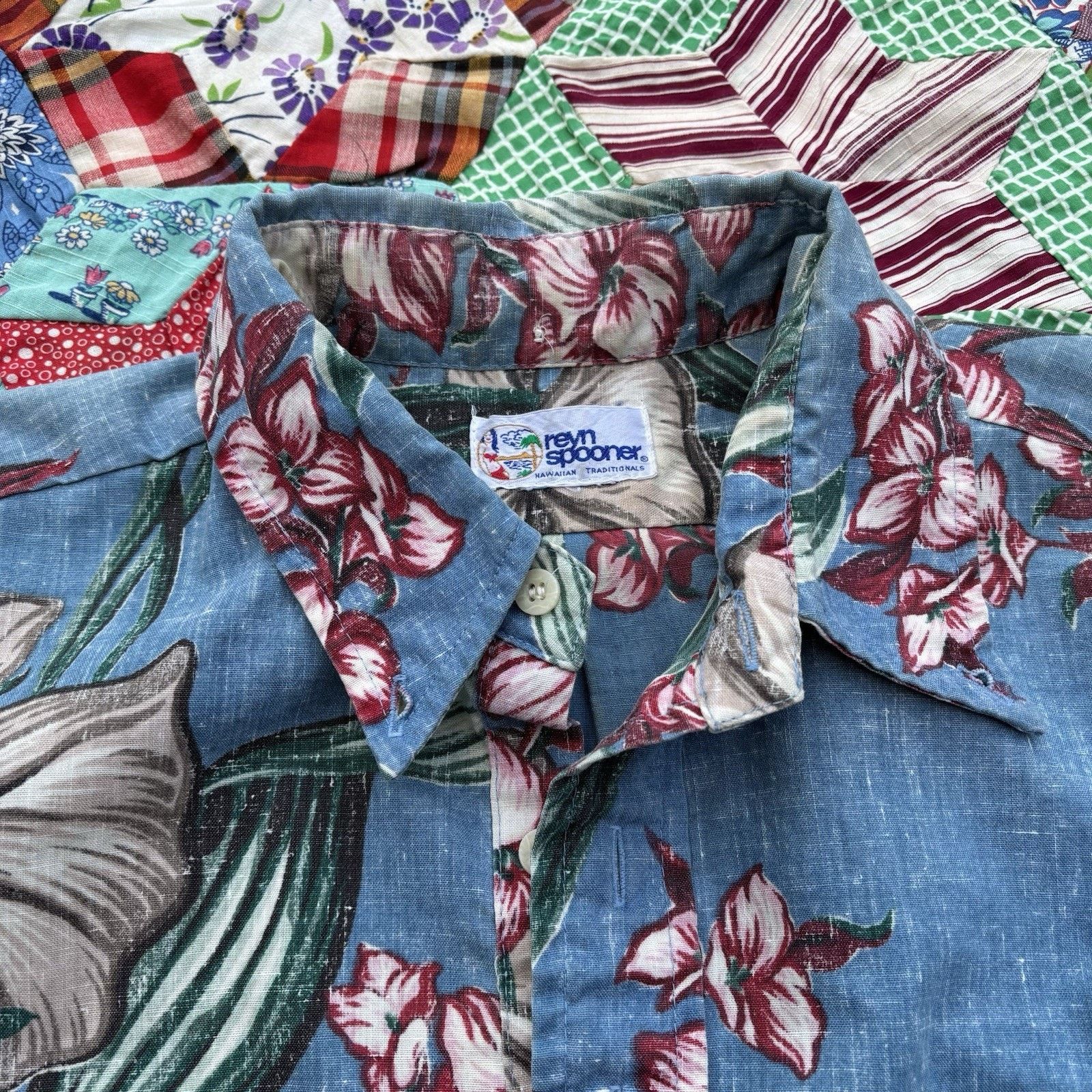 Reyn Spooner Vintage 1970s Reyn Spooner Hawaiian Shirt Size US XL / EU 56 / 4 - 2 Thumbnail