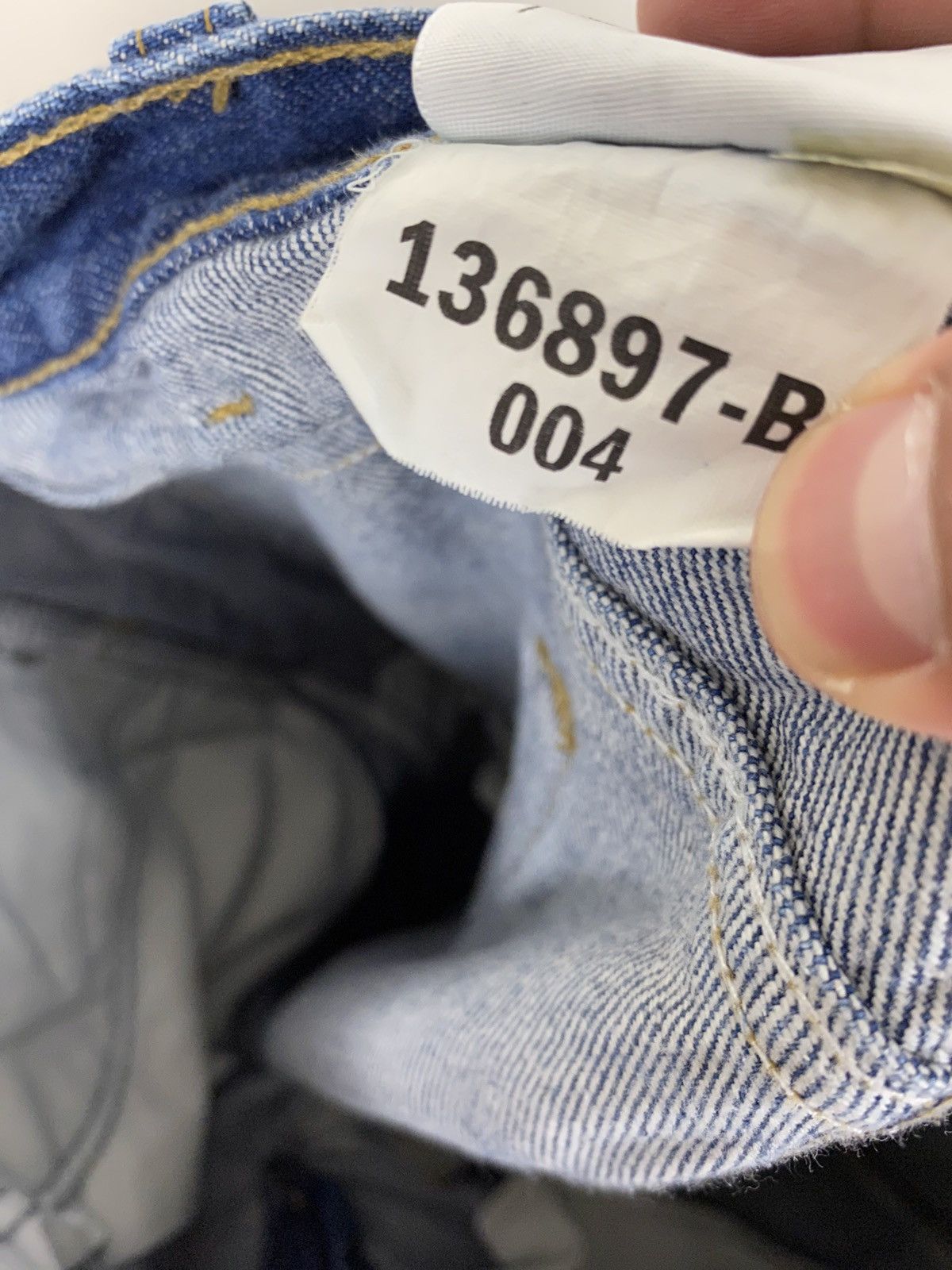 Carhartt × Vintage Vintage Carhartt Carpenter Blue Denim Jeans 6 Pocket Size US 34 / EU 50 - 6 Thumbnail