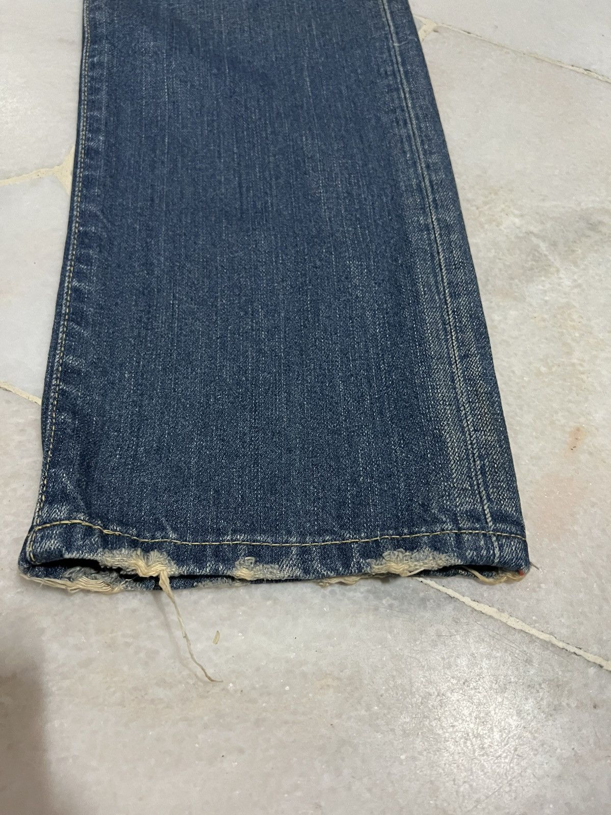 If Six Was Nine × Levi's × Levi's Vintage Clothing 🌈Vintage Levis 505 Distressed Faded Jeans Size US 32 / EU 48 - 7 Thumbnail