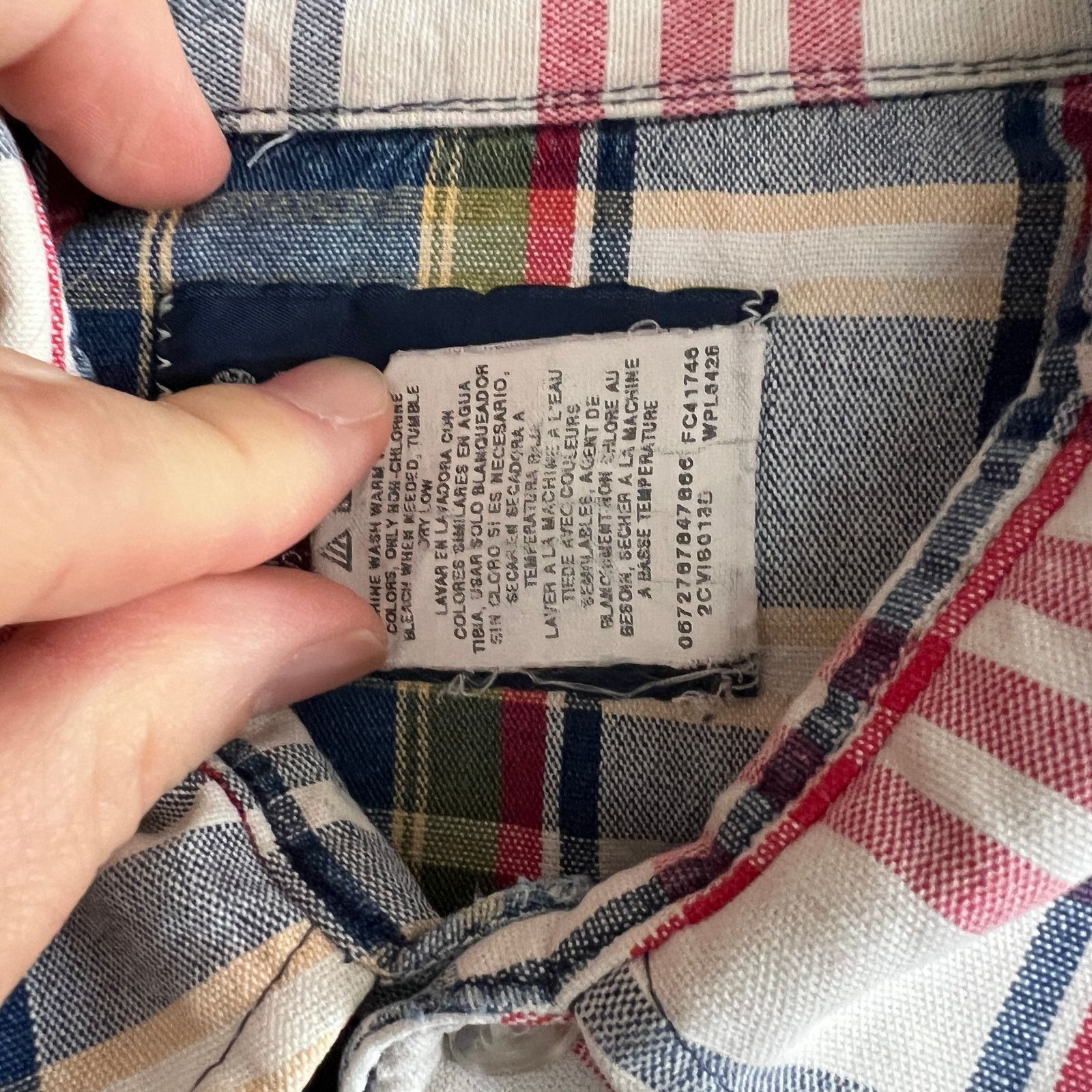 Wrangler VTG Wrangler Plaid Denim Weight Pearl Snap Shirt L 25x31 Size US L / EU 52-54 / 3 - 3 Thumbnail
