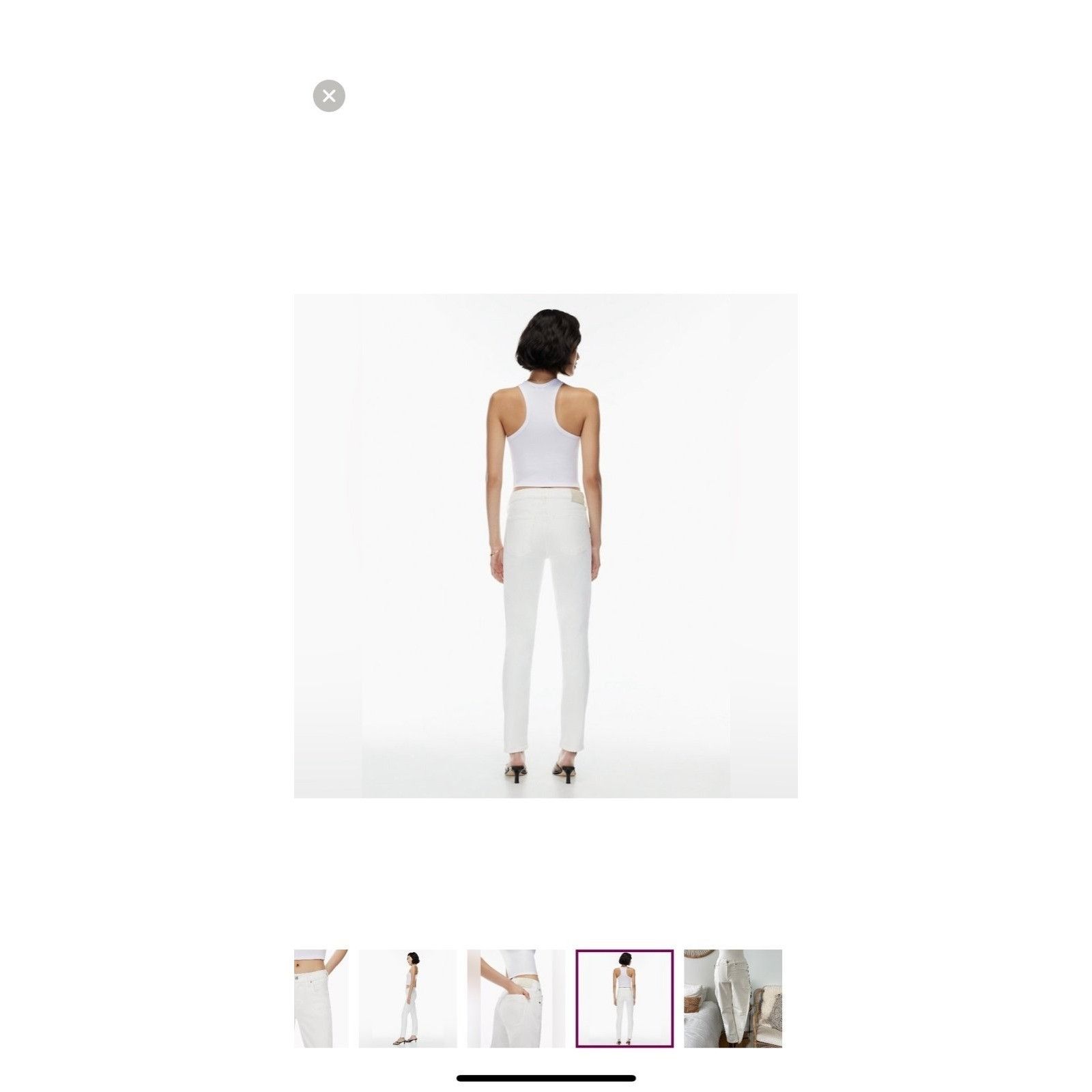 Citizens Of Humanity Citizens of Humanity Inga Jeans in Frappe Skinny Low/ Mid Ri Size 25" / US 0 / IT 36 - 4 Thumbnail