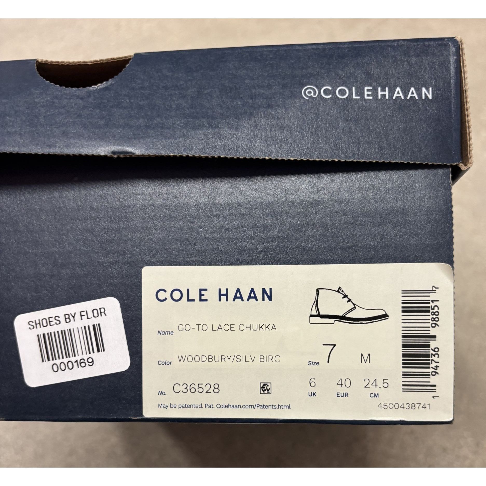Cole Haan COLE HAAN / Go To Lace Chukka / Woodbury / Leather / Boots Size US 7 / EU 40 - 9 Thumbnail