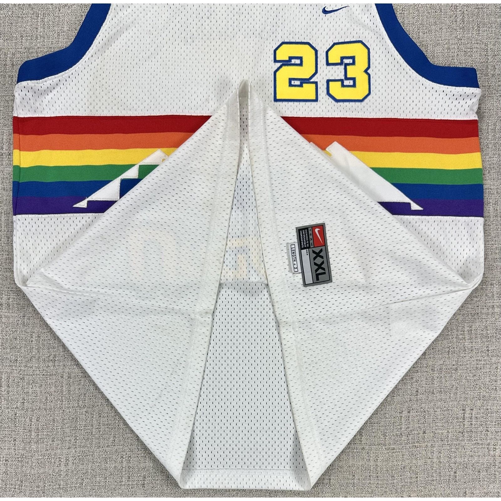Nike Denver Nuggets Jersey 2XL Embroidered Marcus Camby Nike 2003 Size US XXL / EU 58 / 5 - 5 Thumbnail