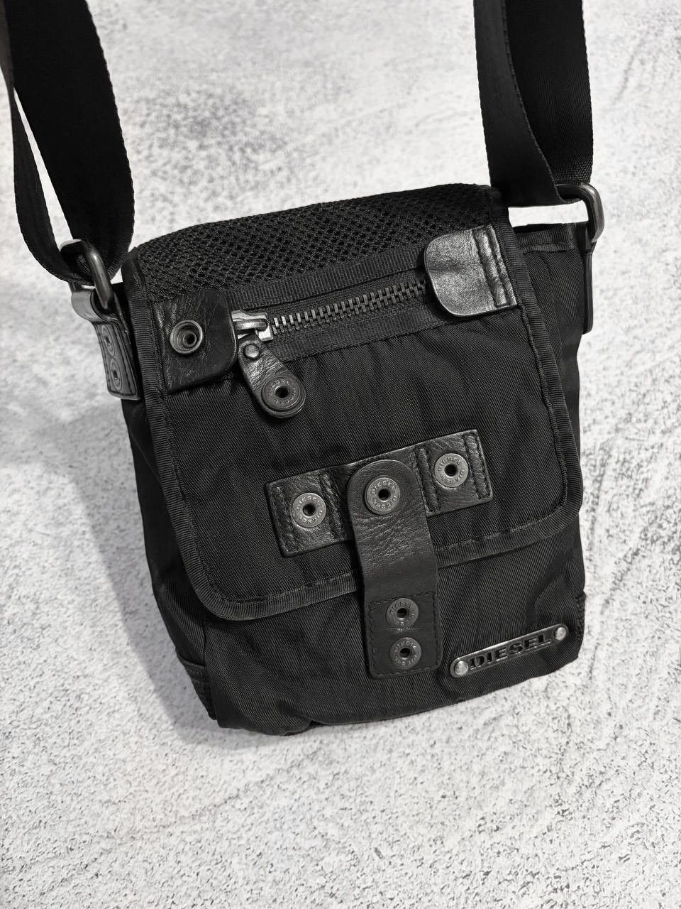 Diesel Diesel Archive Black Nylon Crossbody Bag Utility Size ONE SIZE - 4 Thumbnail