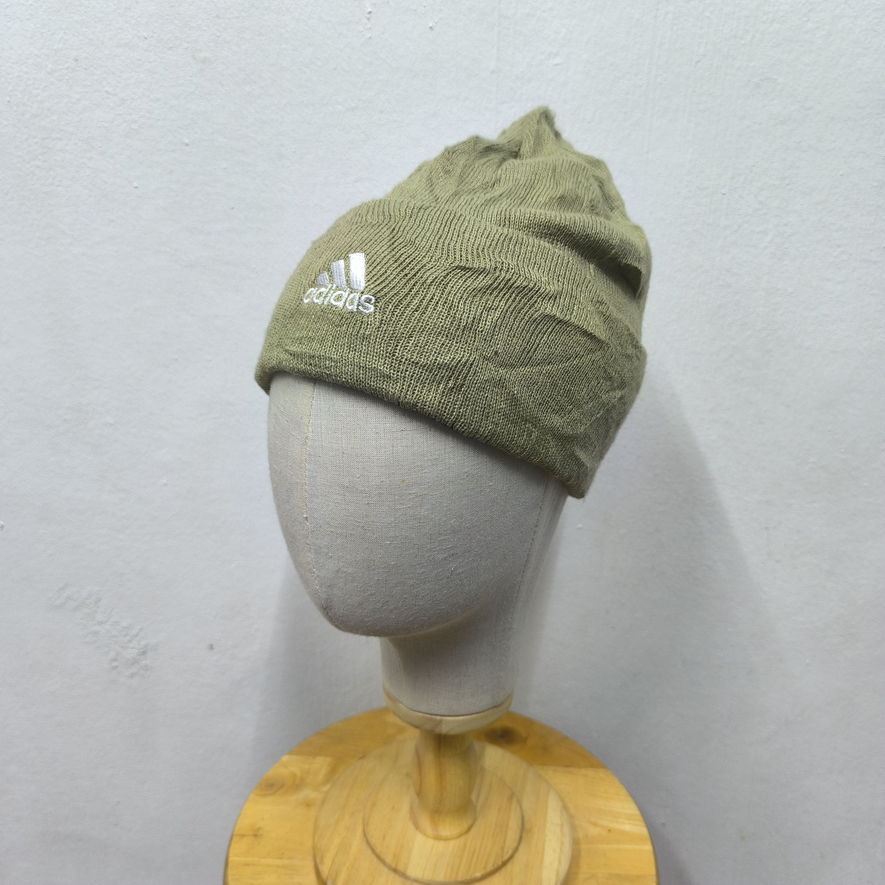 Adidas 💥 Adidas logo stripes beanie hat Size ONE SIZE - 2 Thumbnail