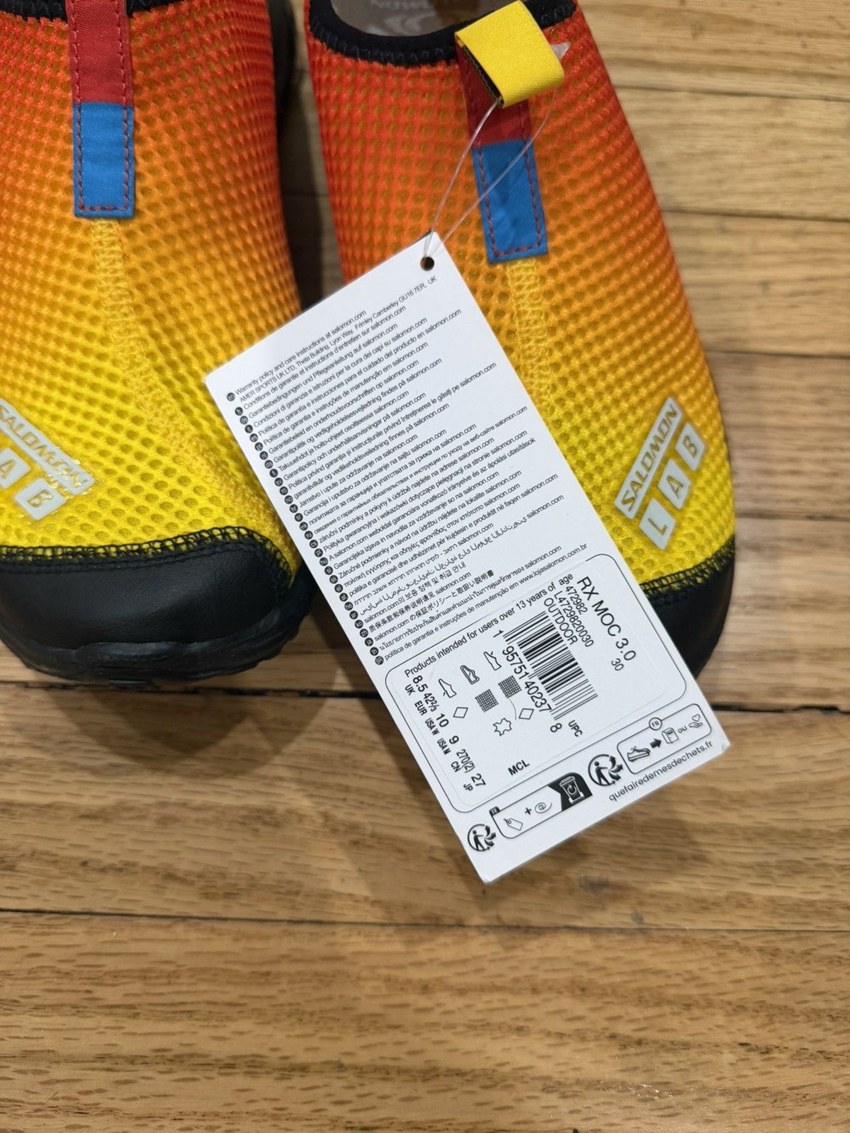 Salomon Salomon RX MOC 3.0 “High Risk Red” - Size 9 - New/Never Worn Size US 9 / EU 42 - 6 Thumbnail