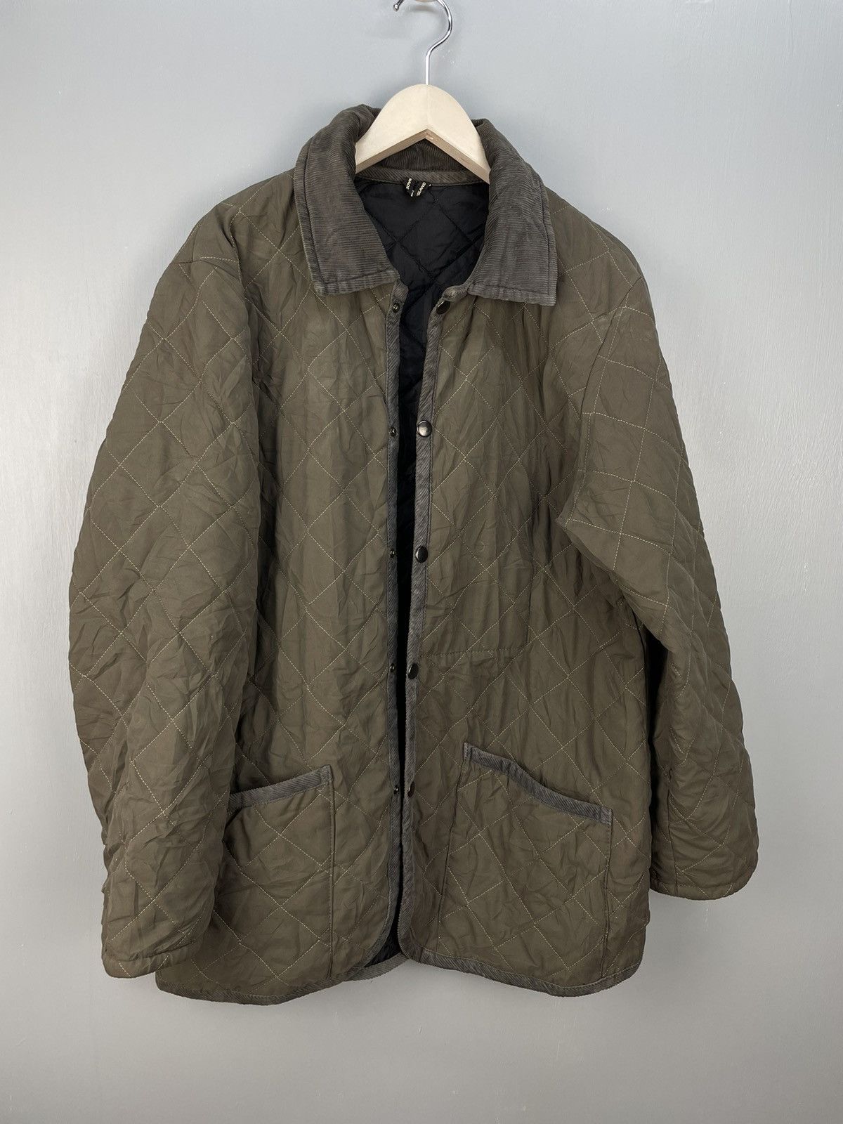 Vintage Vintage :equal Made in England quilted jacket Size US L / EU 52-54 / 3 - 4 Thumbnail