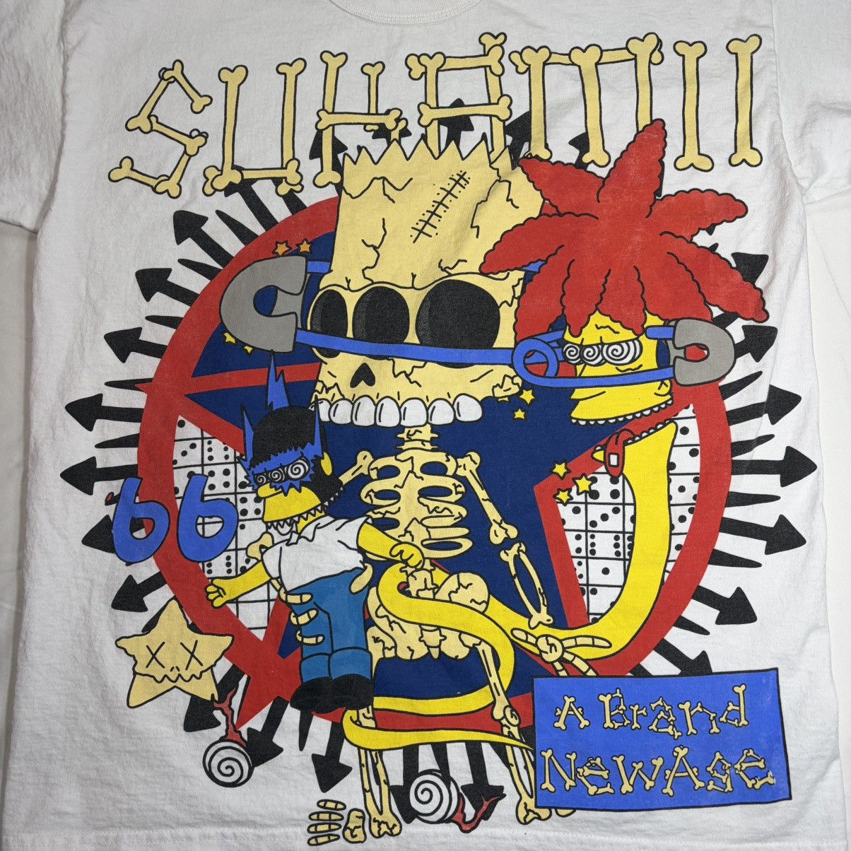 Sukamii Sukamii “A Brand New Age” 4th Ed Heavyweight “Simps” Tee L Size US L / EU 52-54 / 3 - 5 Thumbnail