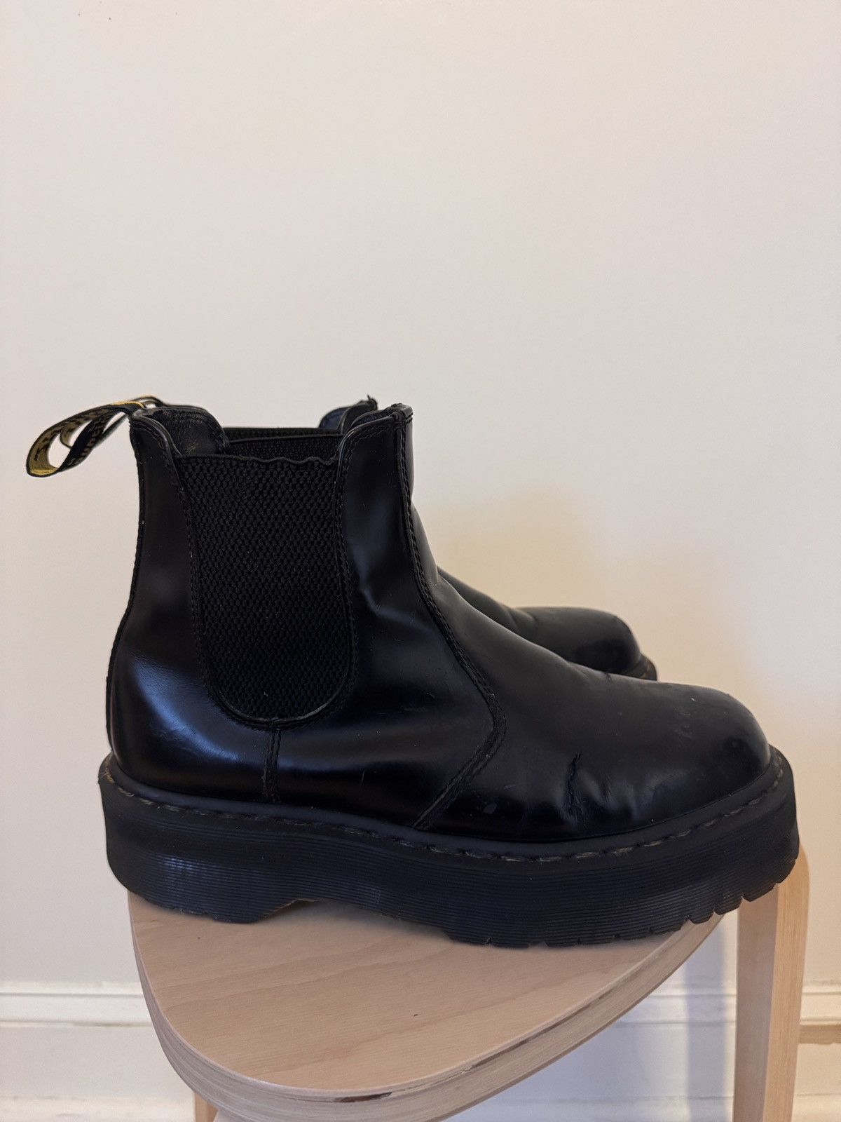 Dr. Martens Platform Slip-On Dr Martens Chelsea boots Size US 10 / EU 43 - 2 Thumbnail