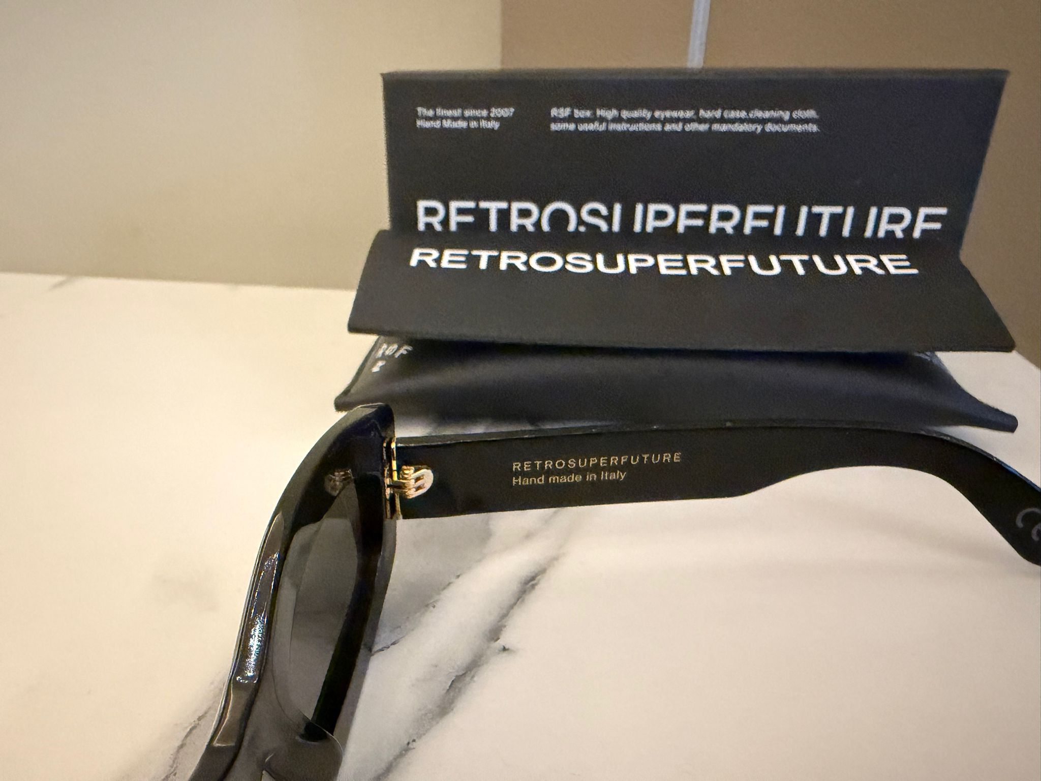 Retrosuperfuture RETROSUPERFUTURE Zaga Sunglasses - Black - NEW Size ONE SIZE - 3 Thumbnail