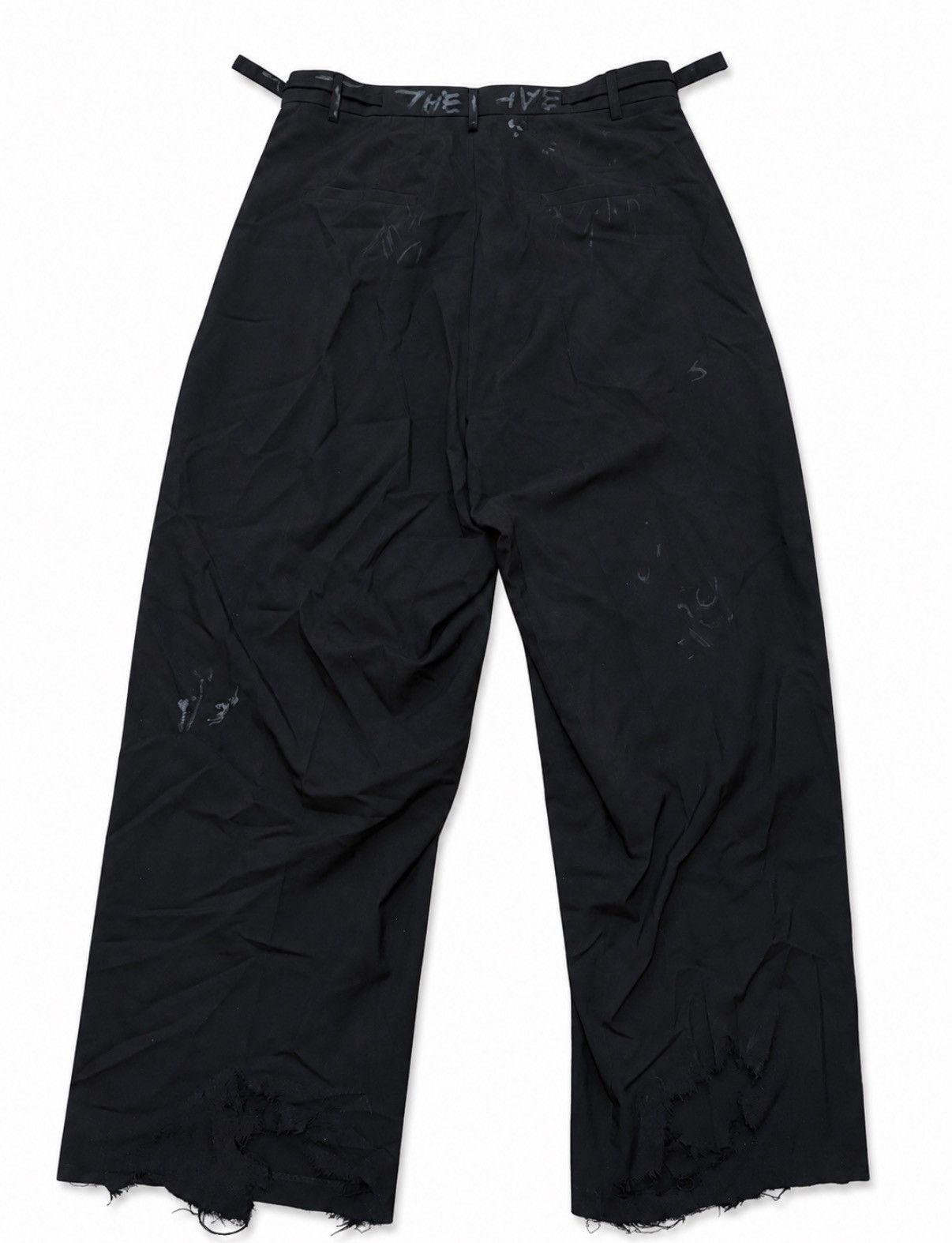 Balenciaga Balenciaga Graffiti Skater Trousers in Black Size US 32 / EU 48 - 3 Thumbnail