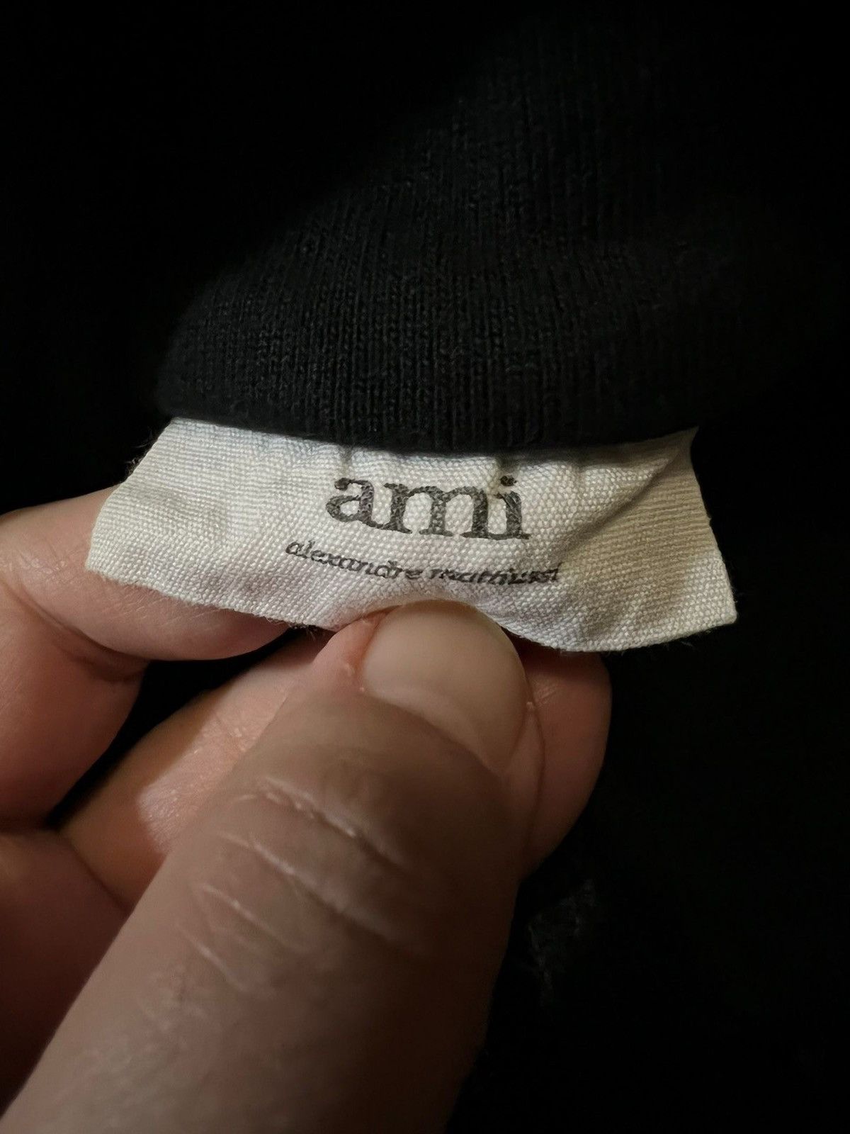 AMI AMI Paris Ami de Coeur-embroidered half-zip hoodie Size US S / EU 44-46 / 1 - 5 Thumbnail