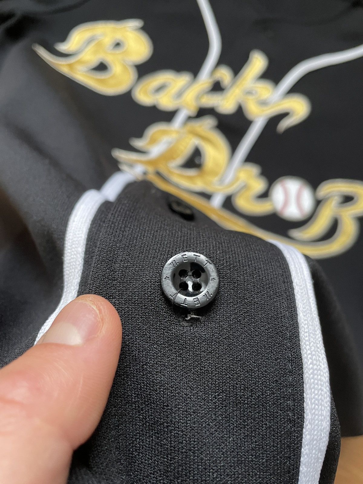 Vintage Vintage Back Drob Zett #13 Black Jersey Size US S / EU 44-46 / 1 - 3 Thumbnail