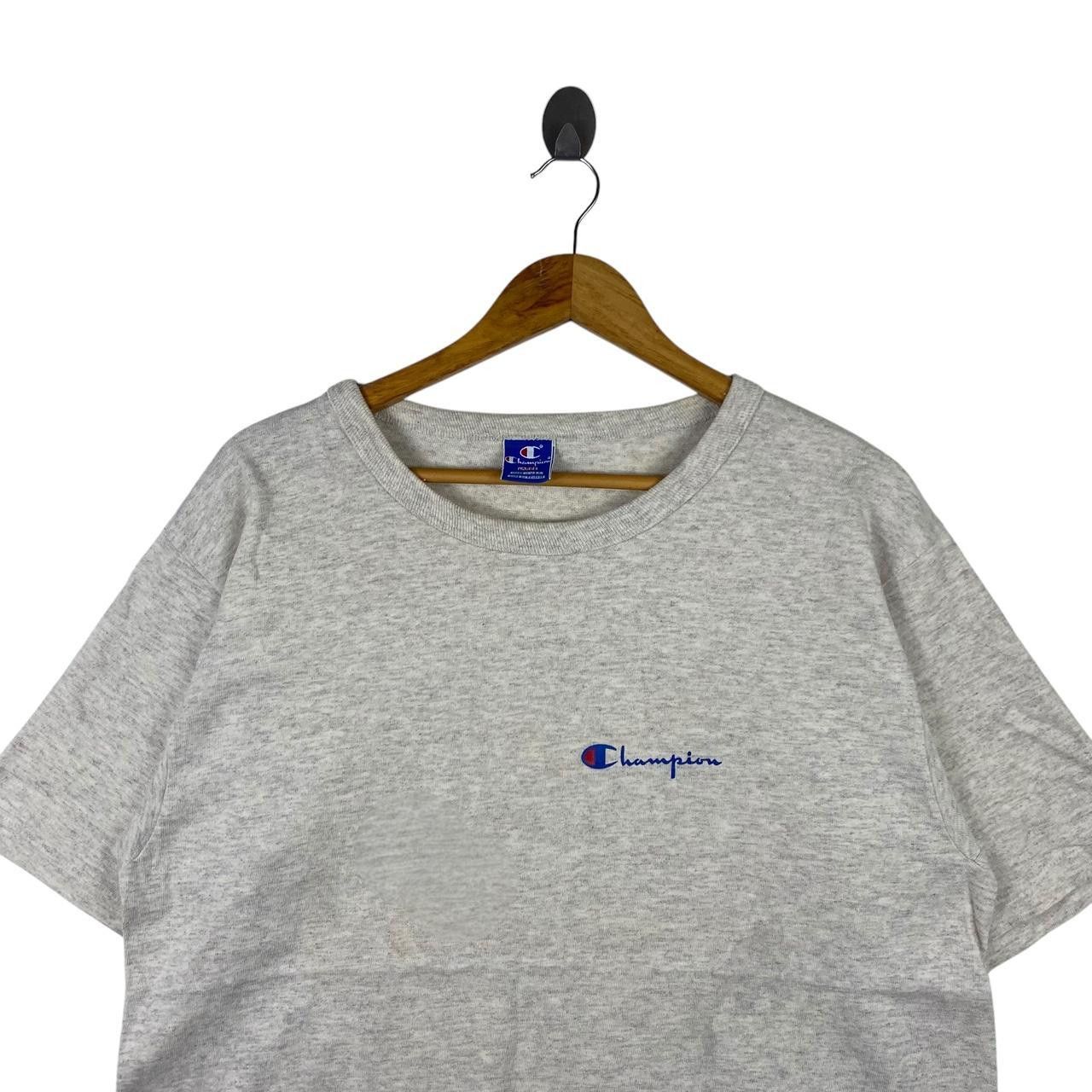Champion Vintage 90’ CHAMPION PRODUCTS Script Logo Tee Shirt Top Size L / US 10 / IT 46 - 2 Thumbnail