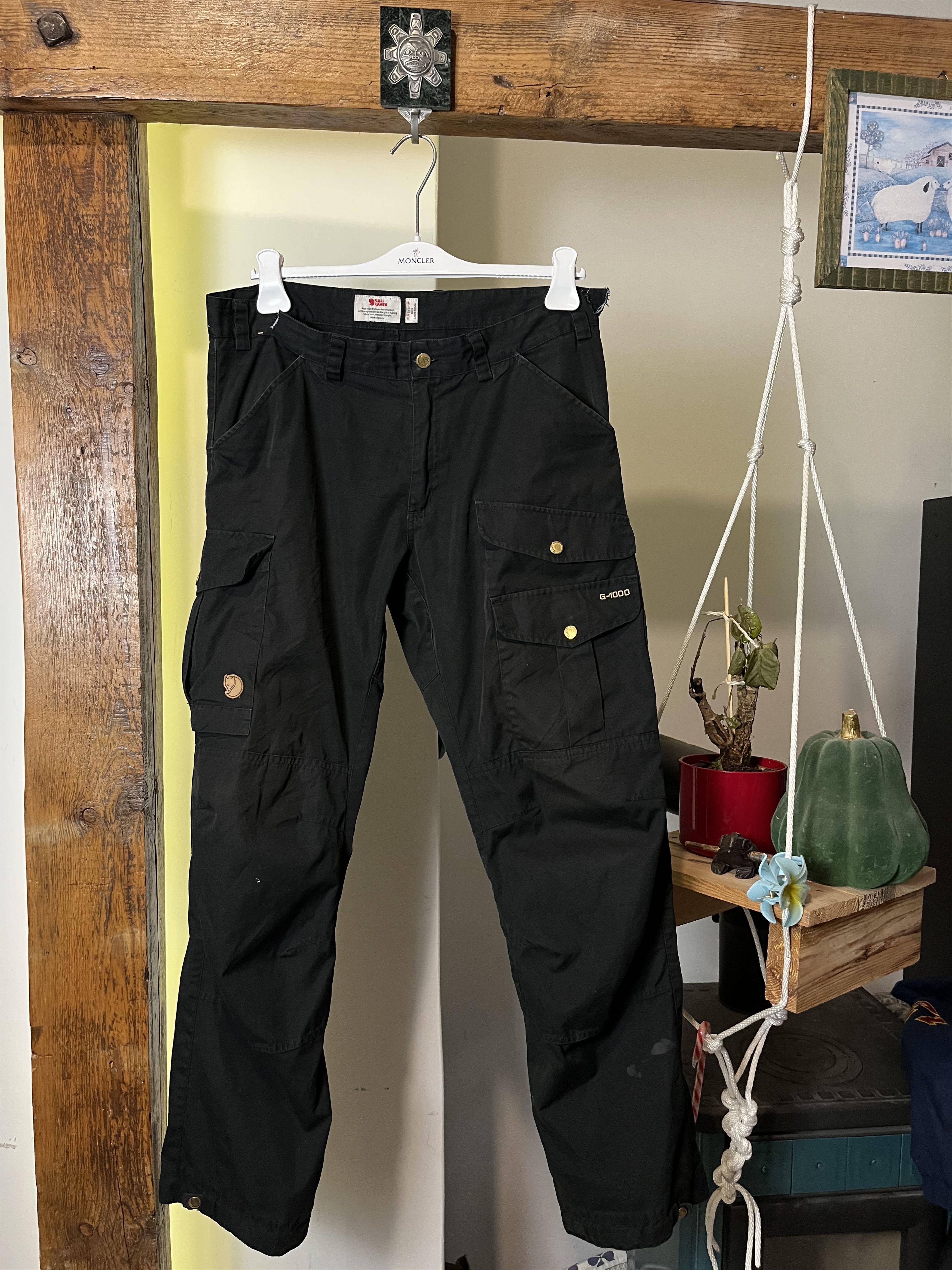 Fjallraven × Vintage Fjallraven Vidda Pro Trousers M Reg G-1000 Cargo Pants Size US 34 / EU 50 - 1 Thumbnail