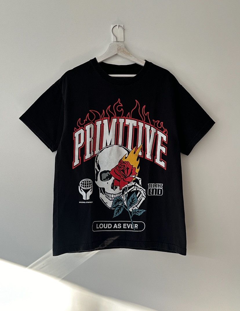 Primitive Primitive skateboarding skull tshirt Size US L / EU 52-54 / 3 - 1 Thumbnail