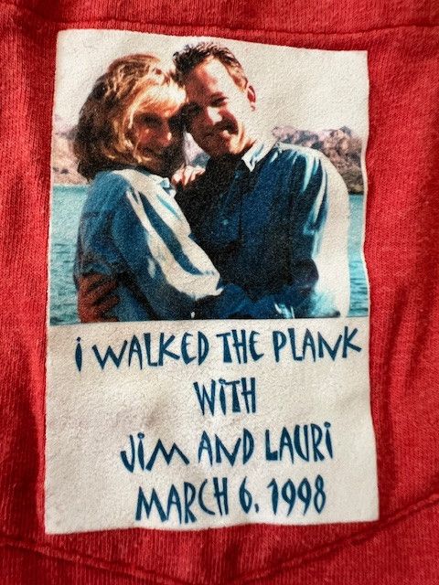 Hanes Vintage 1998 “I Walked the Plank with Jim and Lauri” Shirt Size US XXL / EU 58 / 5 - 2 Thumbnail