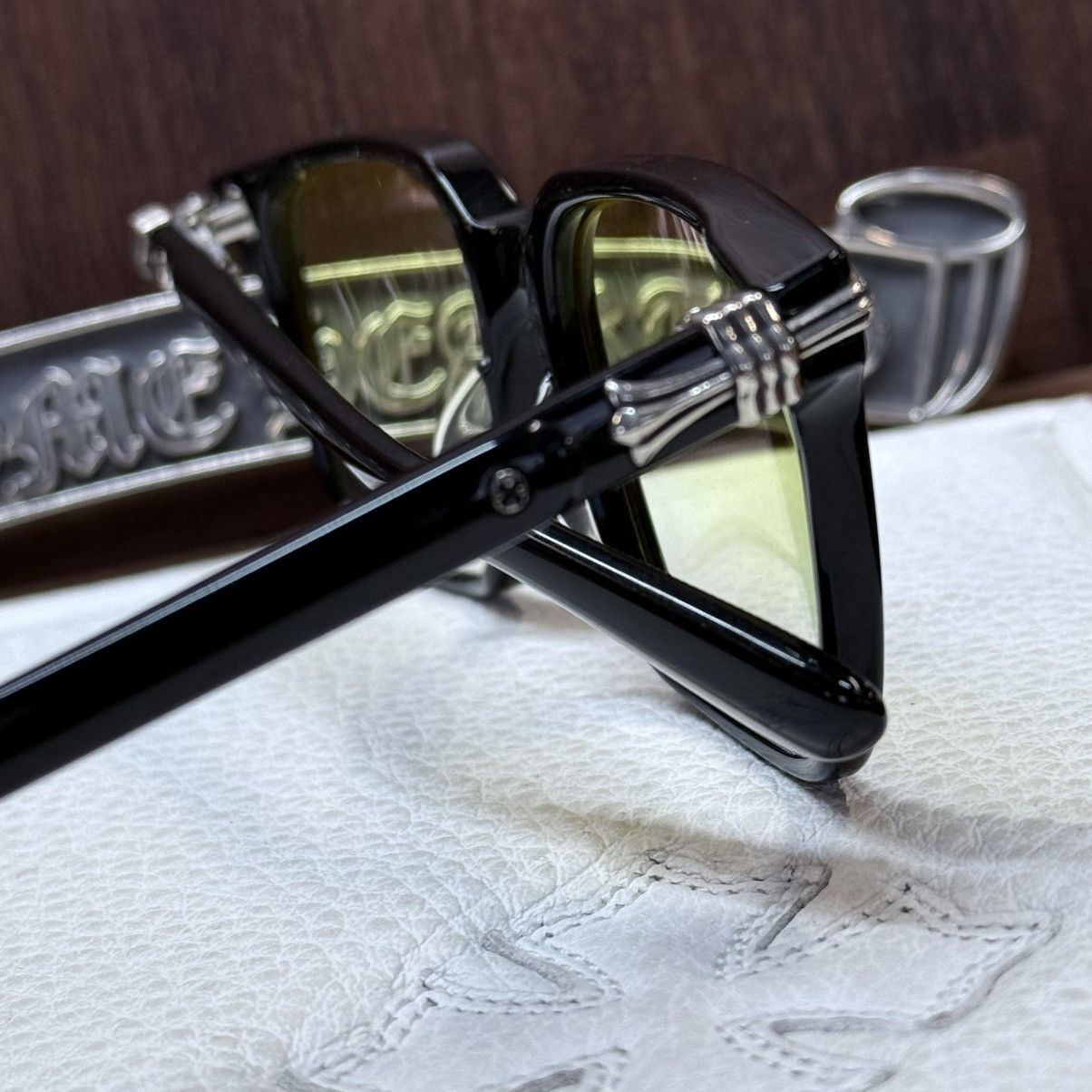 Chrome Hearts Chrome Hearts THIRST TRAP 1/1 Sunglasses Size ONE SIZE - 8 Thumbnail
