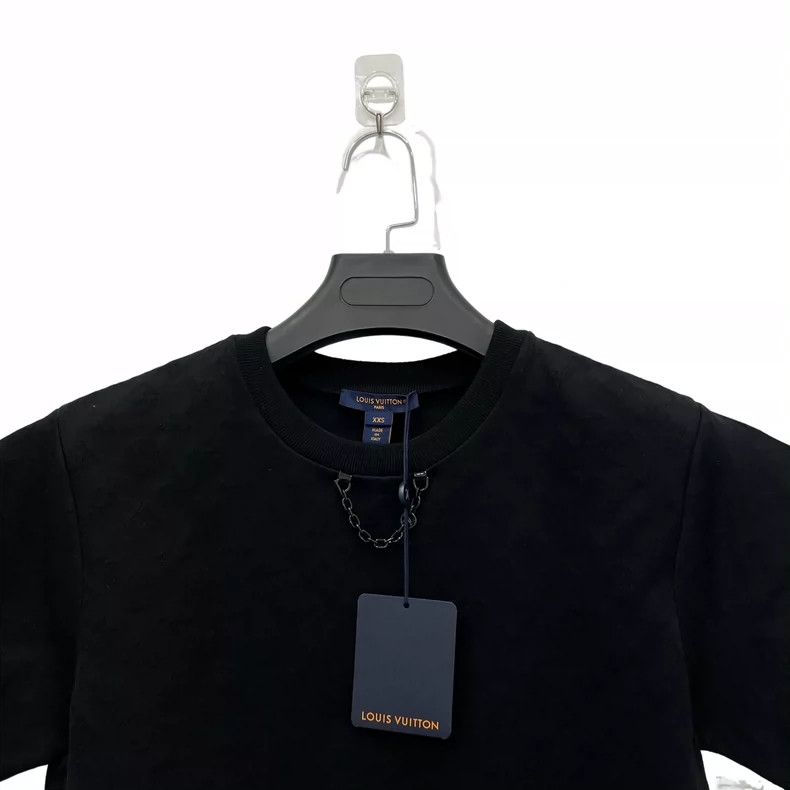 Louis Vuitton louis vuitton Black dark print full print short sleeve Size US XXS / EU 40 - 6 Thumbnail