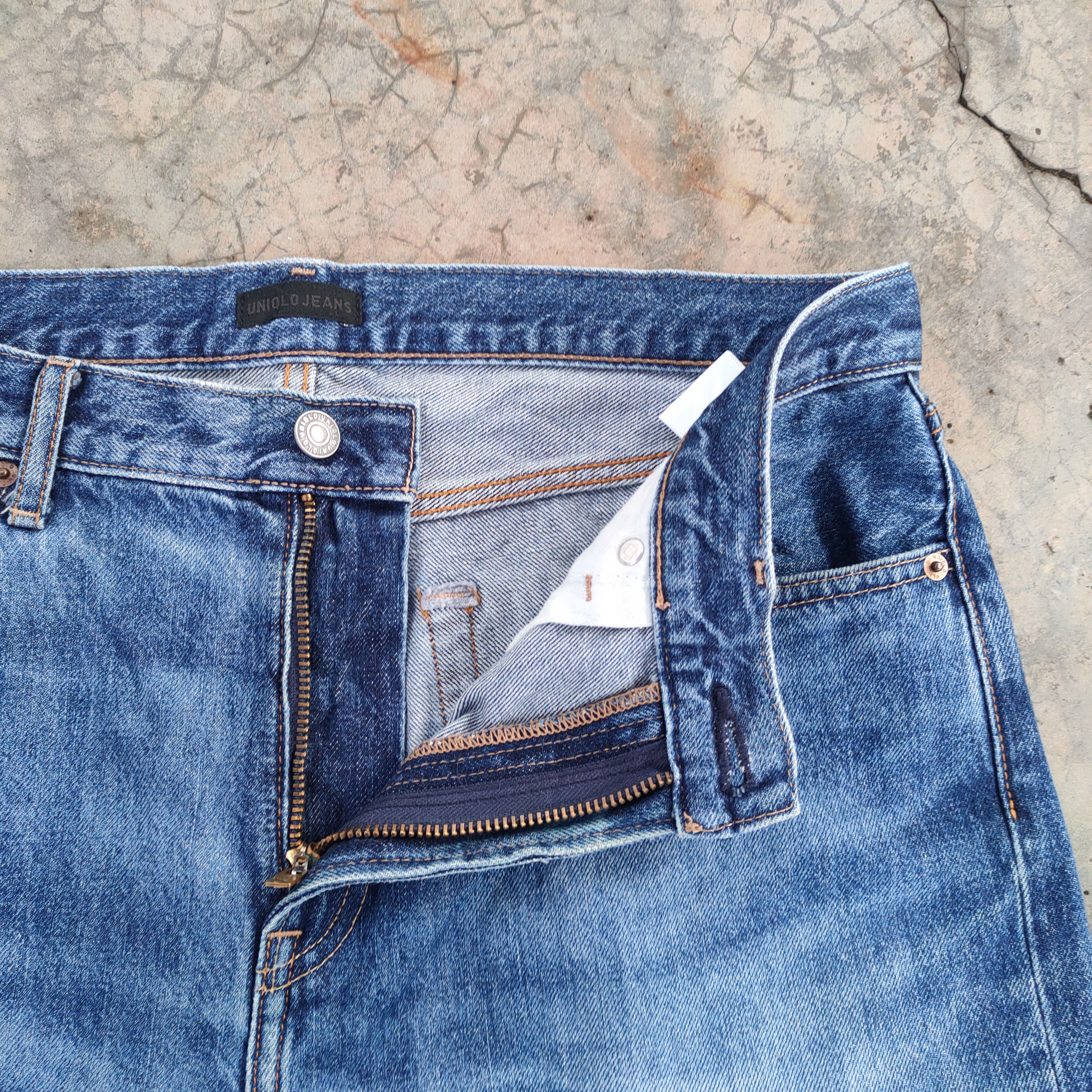 Japanese Brand × Jean × Vintage VINTAGE JAPANESE FADED JEANS DENIM PANTS Size US 35 - 8 Thumbnail