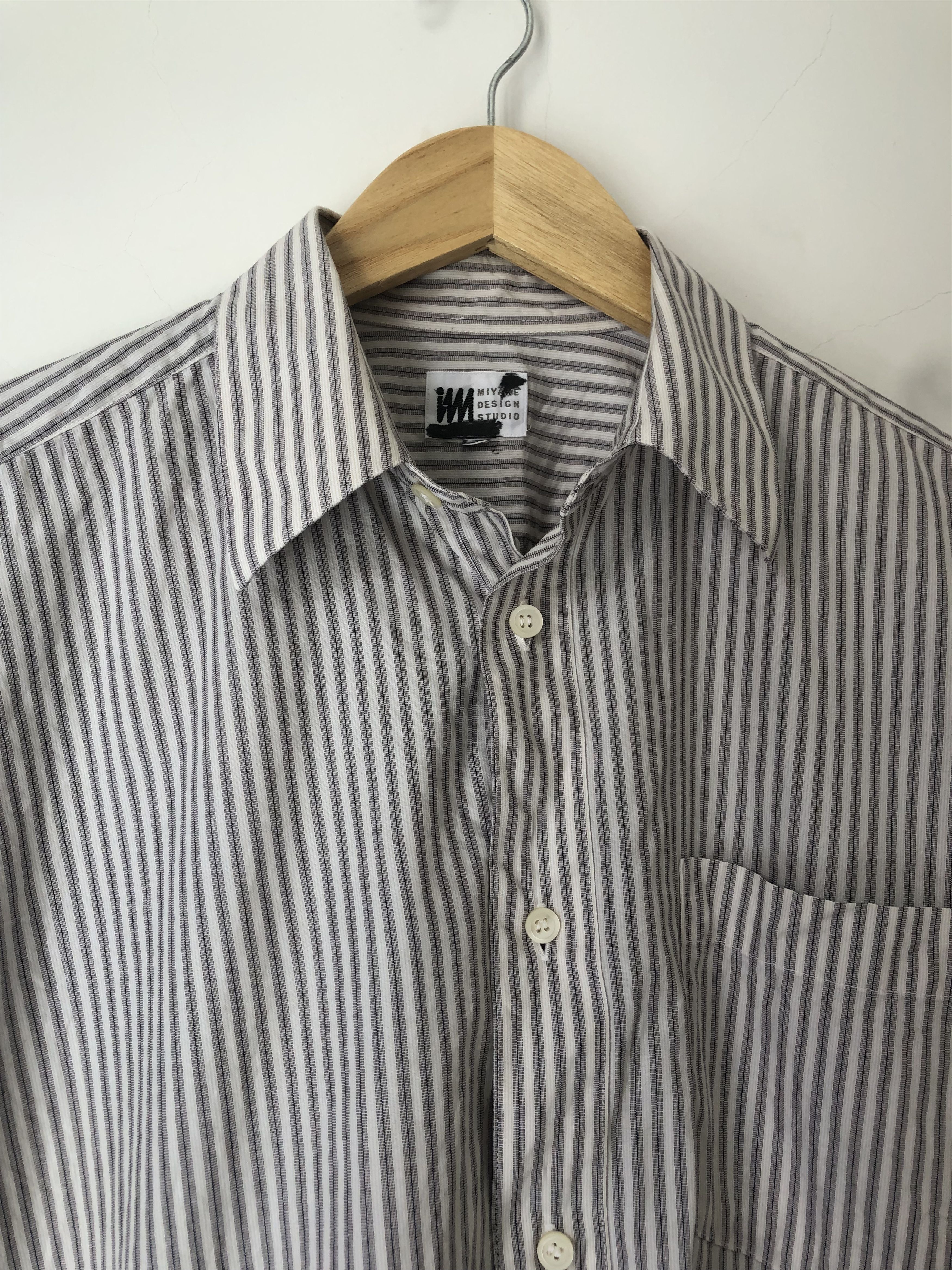 Issey Miyake stripes shirt Size US M / EU 48-50 / 2 - 2 Thumbnail