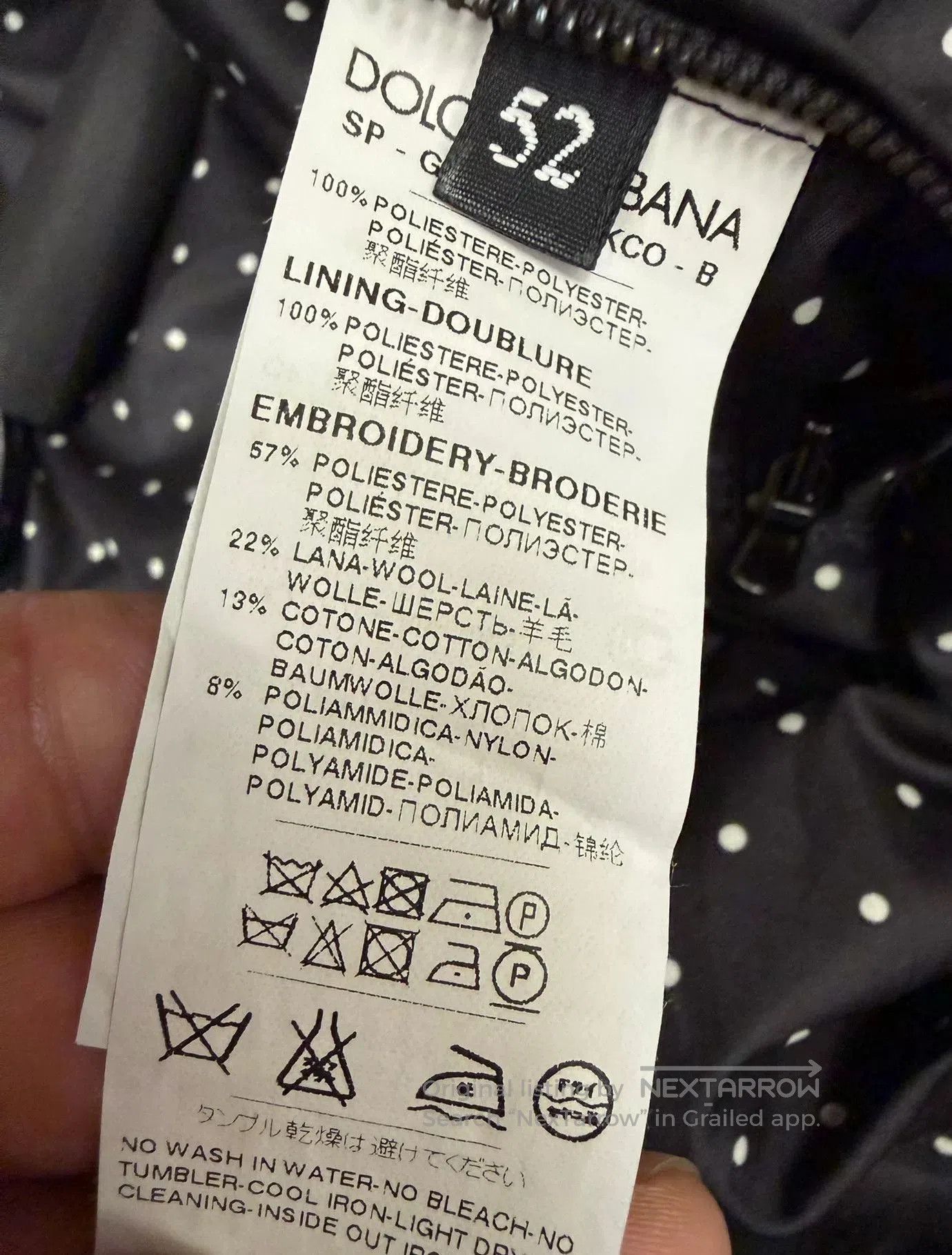 Dolce & Gabbana Dolce & Gabbana Runway Embroidered Family Jacket. Size US L / EU 52-54 / 3 - 9 Thumbnail