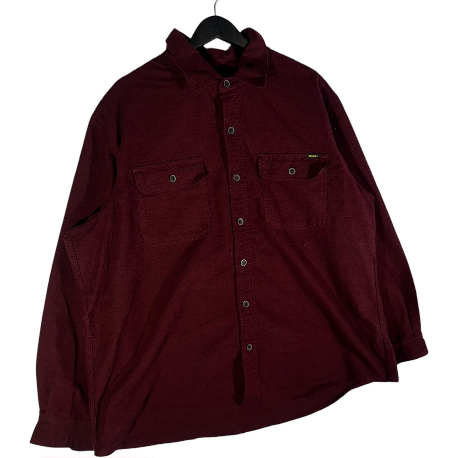 Stanley & Sons Stanley Chamois Long Sleeve Button Up Size US XXL / EU 58 / 5 - 4 Thumbnail