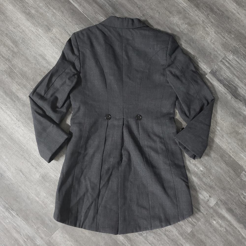 Designer Dark Grey | LORD WEST | Formalwear Suit Jacket Size US XXS / EU 40 - 2 Thumbnail
