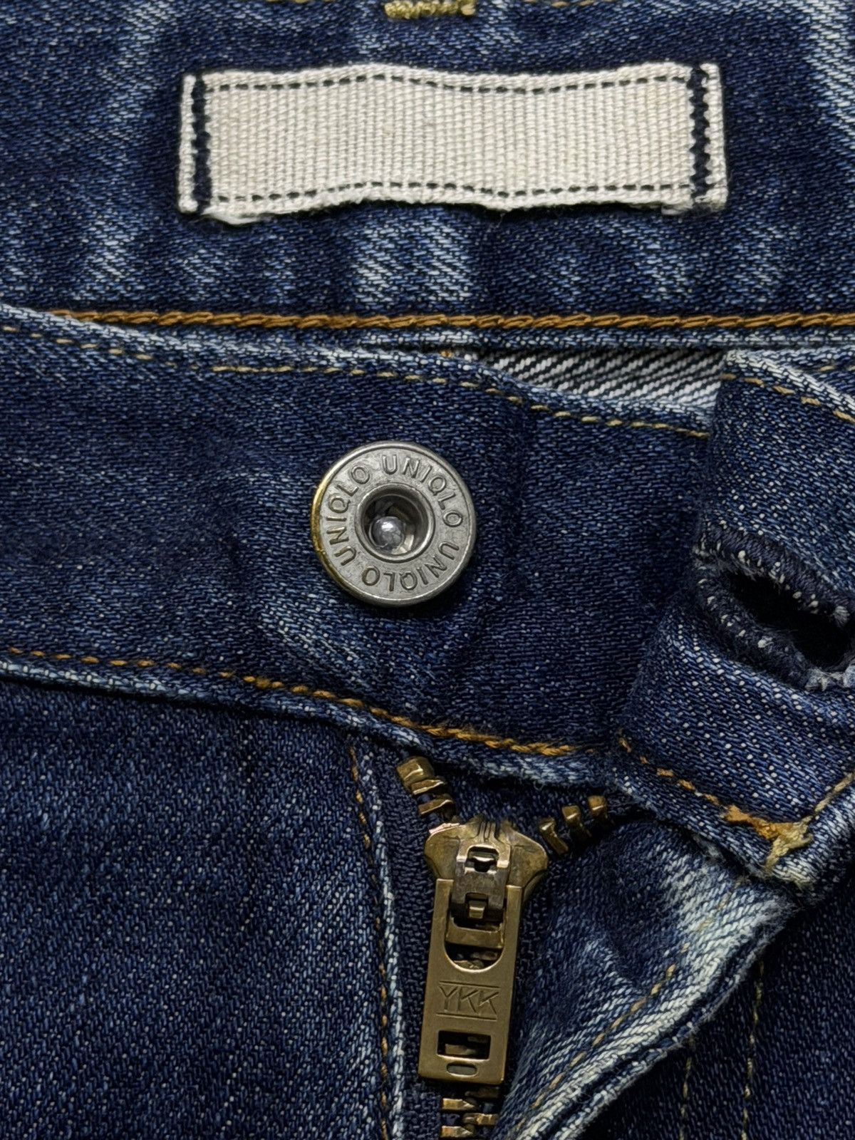 Uniqlo Vintage Uniqlo Japan Selvedge Denim Jeans | Vintage Fade W34 Size US 34 / EU 50 - 12 Thumbnail